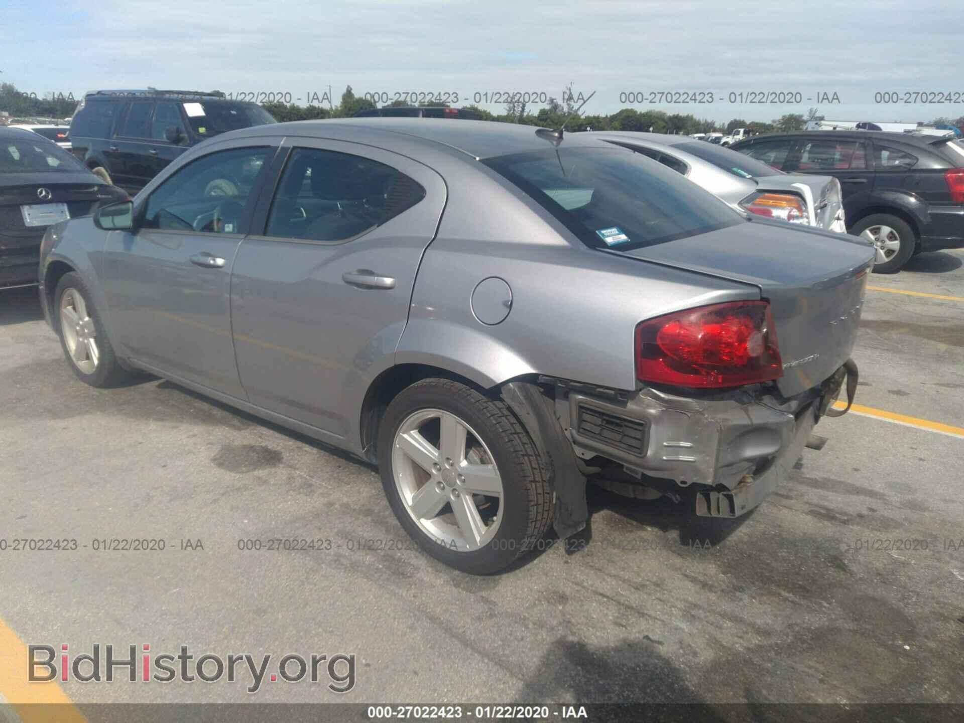 2013 DODGE AVENGER - VIN: 1C3CDZAB7DN665514 - Фото 3