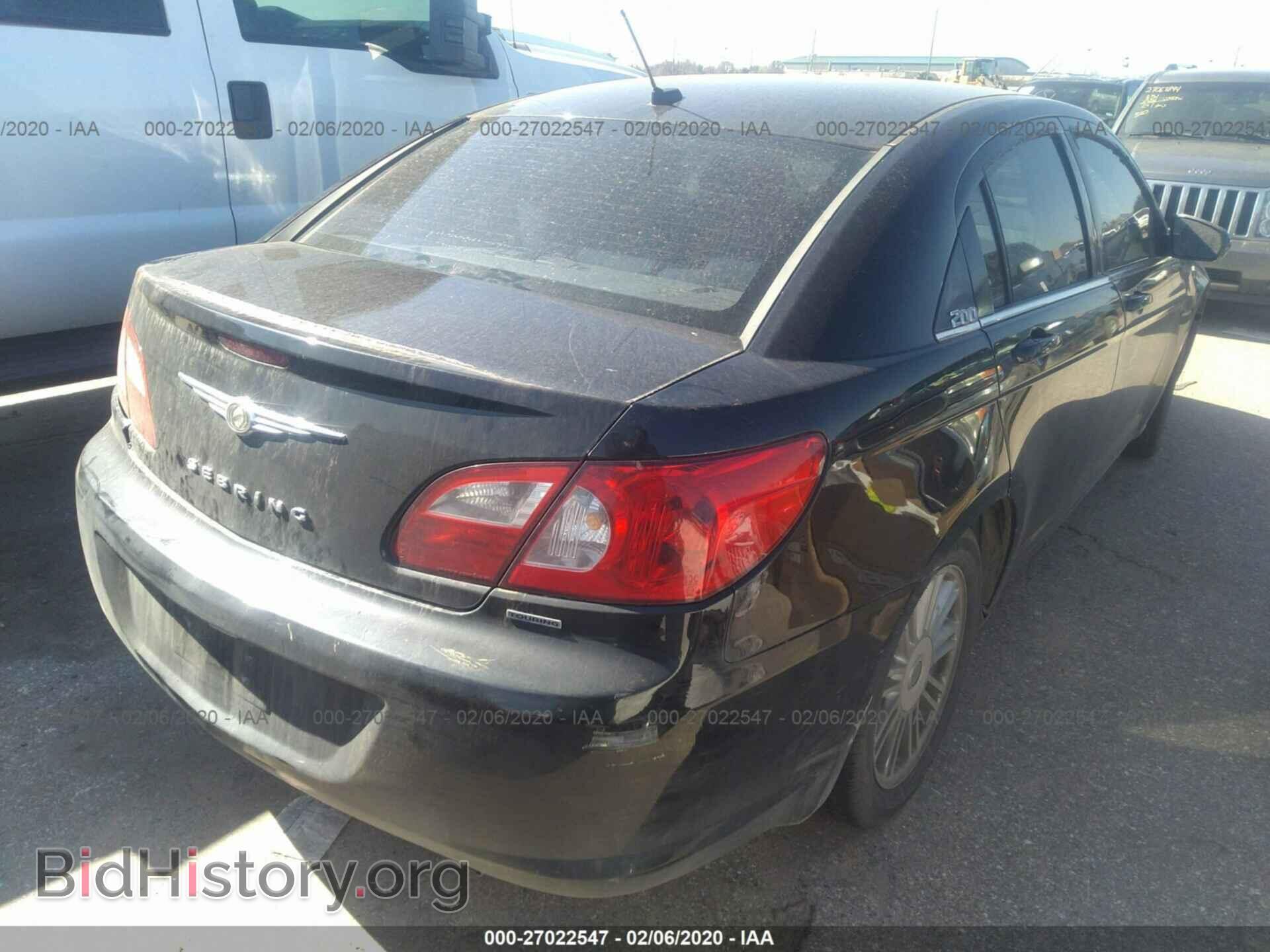 2008 CHRYSLER SEBRING - VIN: 1C3LC56K88N292431 - Фото 4