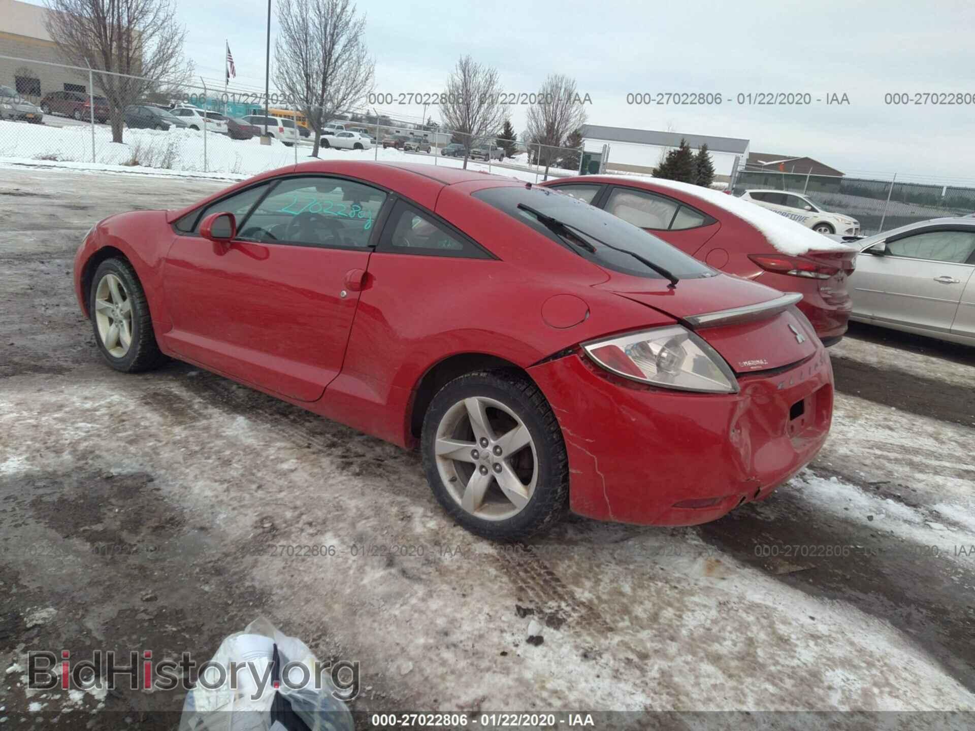 2007 MITSUBISHI ECLIPSE - VIN: 4A3AK24F07E002818 - Фото 3