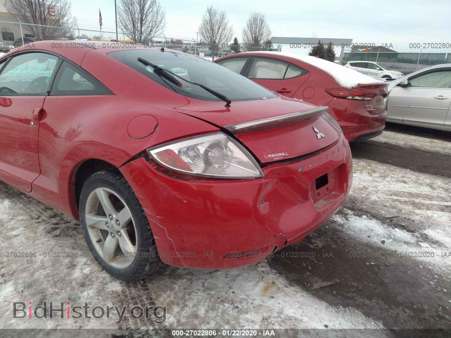 2007 MITSUBISHI ECLIPSE - VIN: 4A3AK24F07E002818 - Фото 6