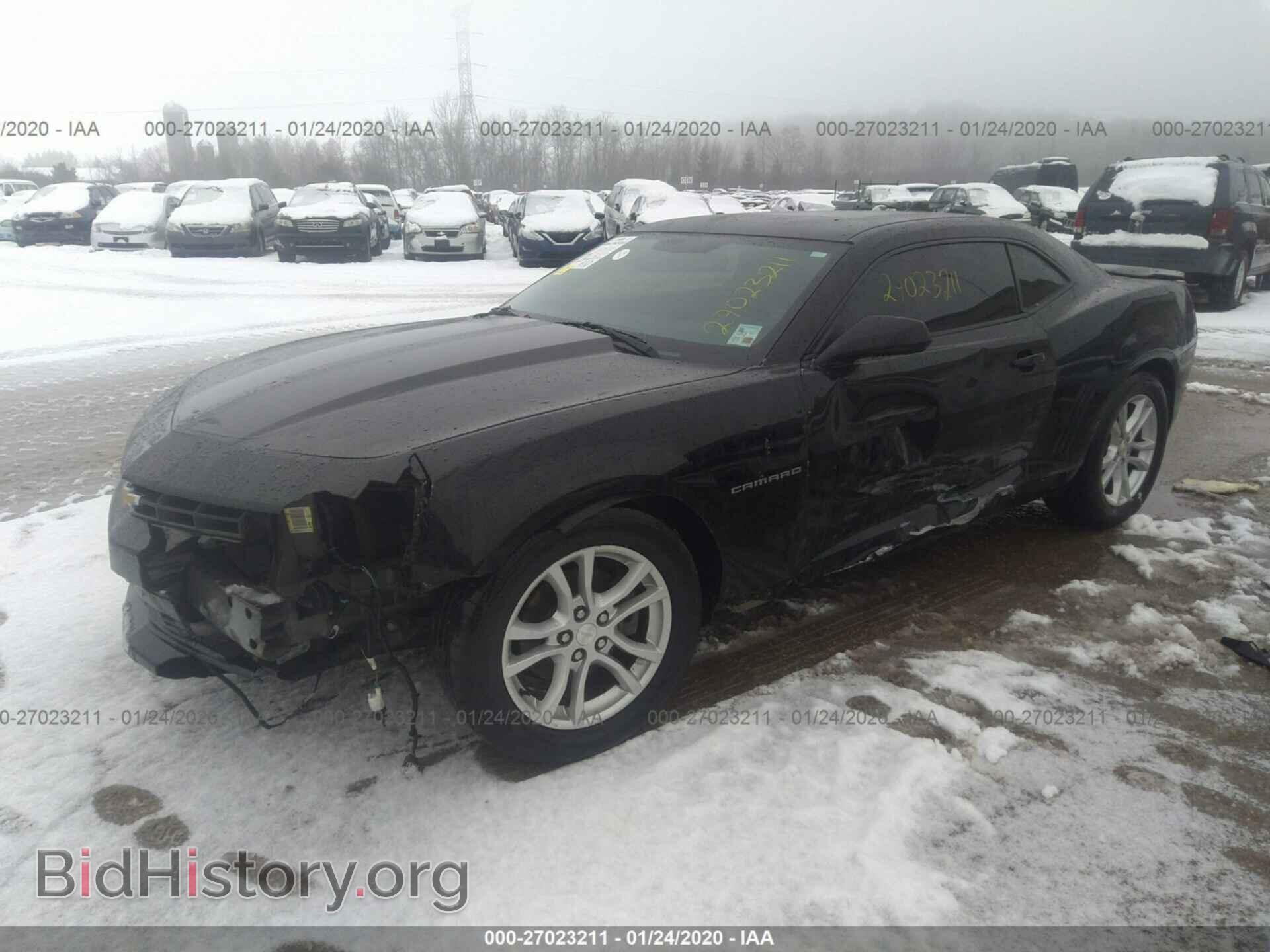 2014 CHEVROLET CAMARO - VIN: 2G1FB1E36E9122106 - Фото 2