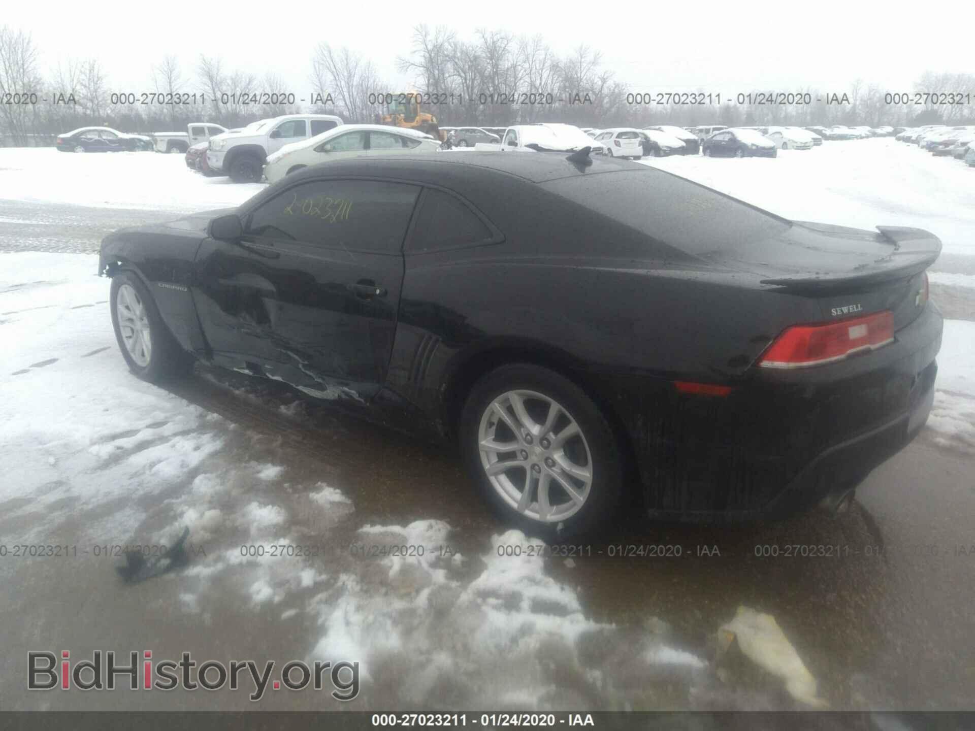 2014 CHEVROLET CAMARO - VIN: 2G1FB1E36E9122106 - Фото 3