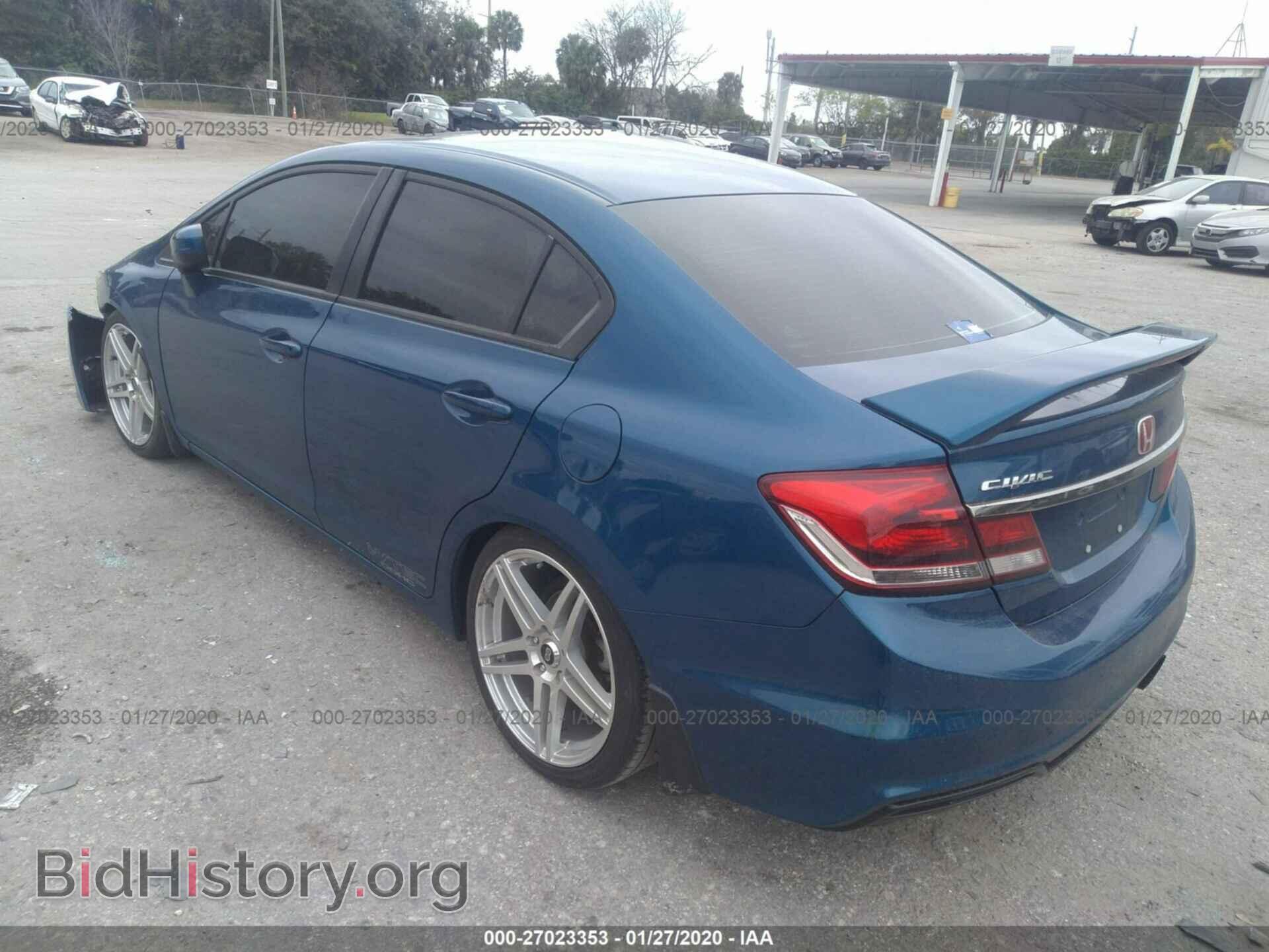 2015 HONDA CIVIC - VIN: 2HGFB6E58FH704867 - Фото 3