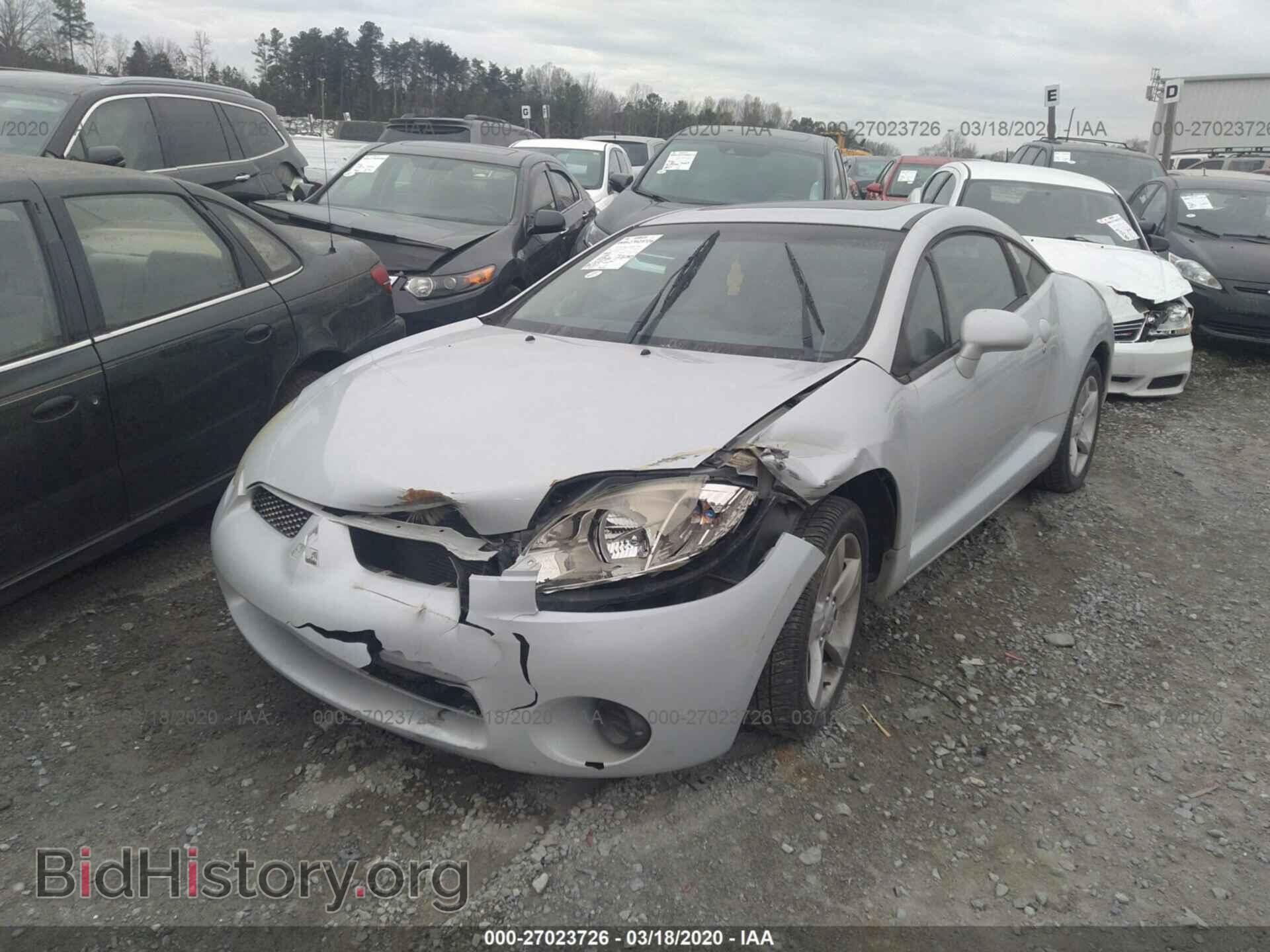 2006 MITSUBISHI ECLIPSE - VIN: 4A3AK24F46E046822 - Фото 2