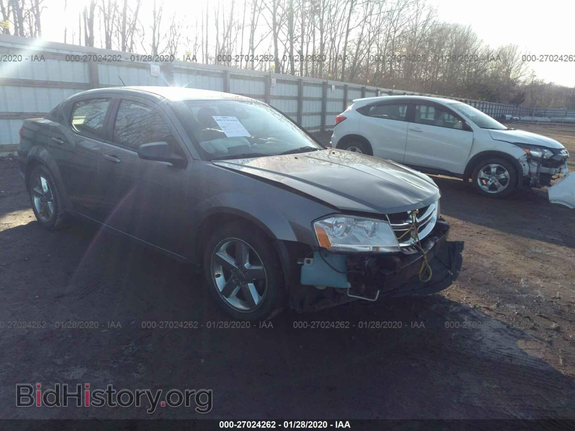 Photo 1C3CDZAB4DN651909 - DODGE AVENGER 2013