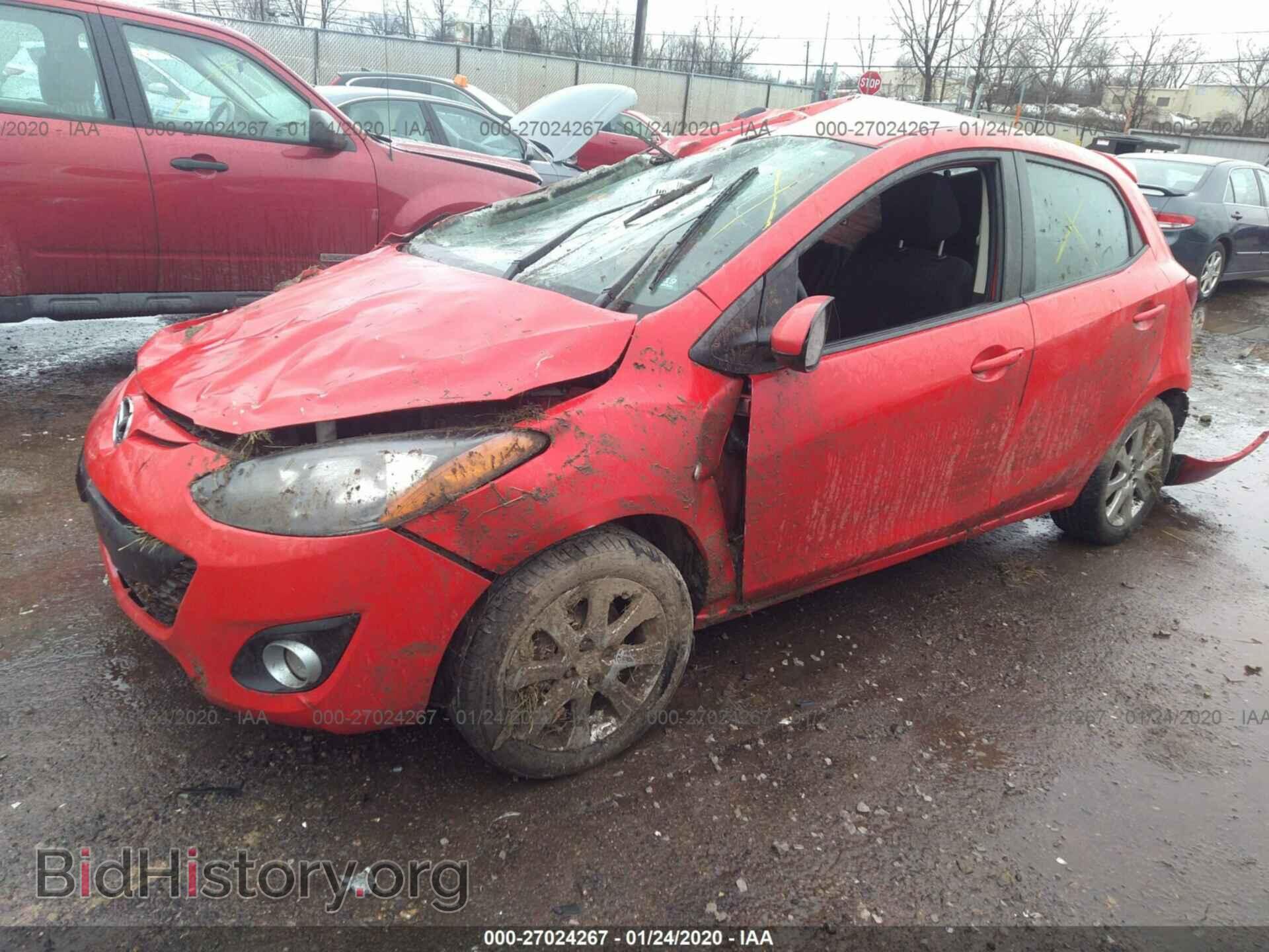 2013 MAZDA MAZDA2 - VIN: JM1DE1LZ6D0158190 - Photo 2