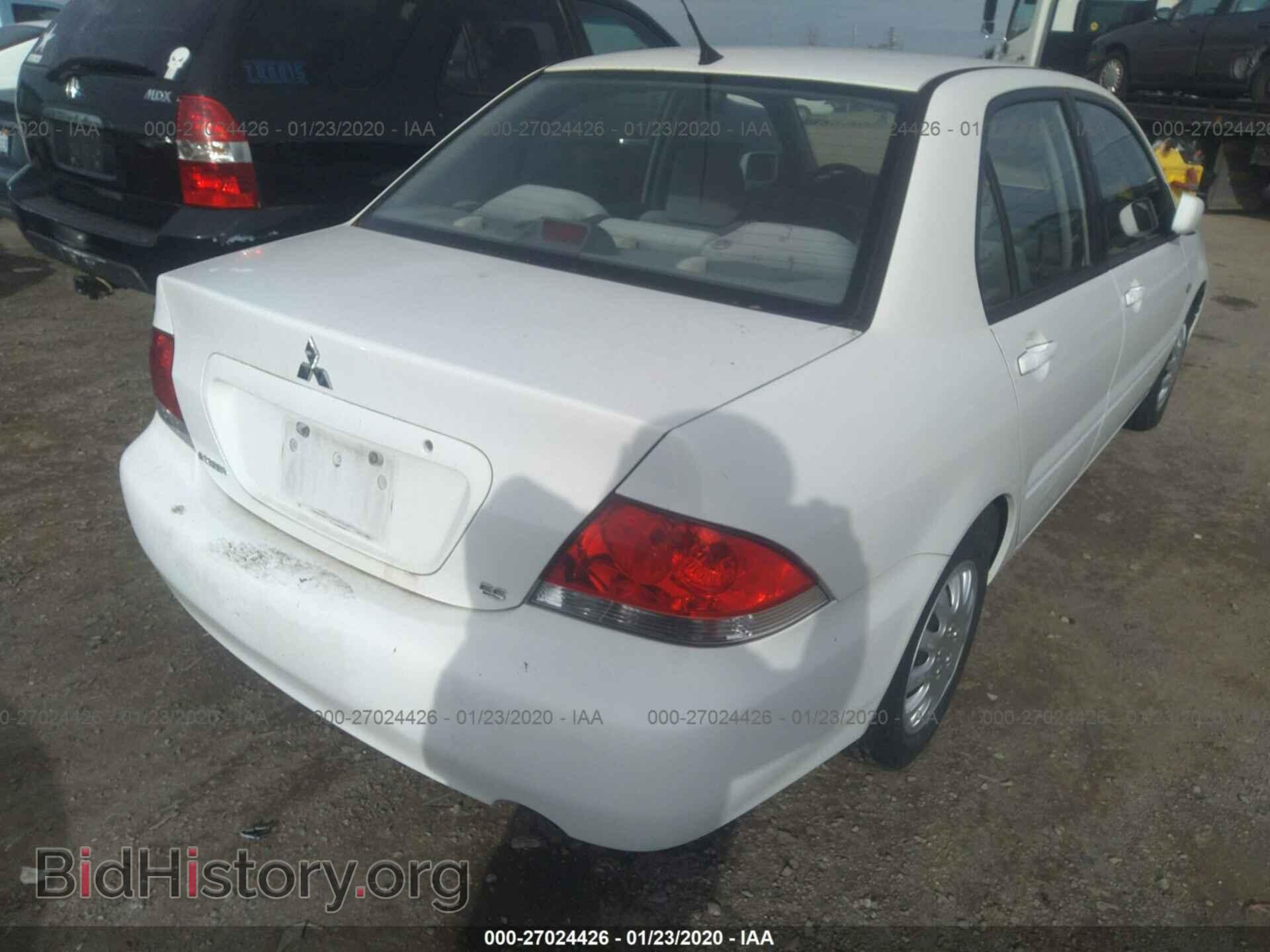 2005 MITSUBISHI LANCER - VIN: JA3AJ26E75U017571 - Фото 4