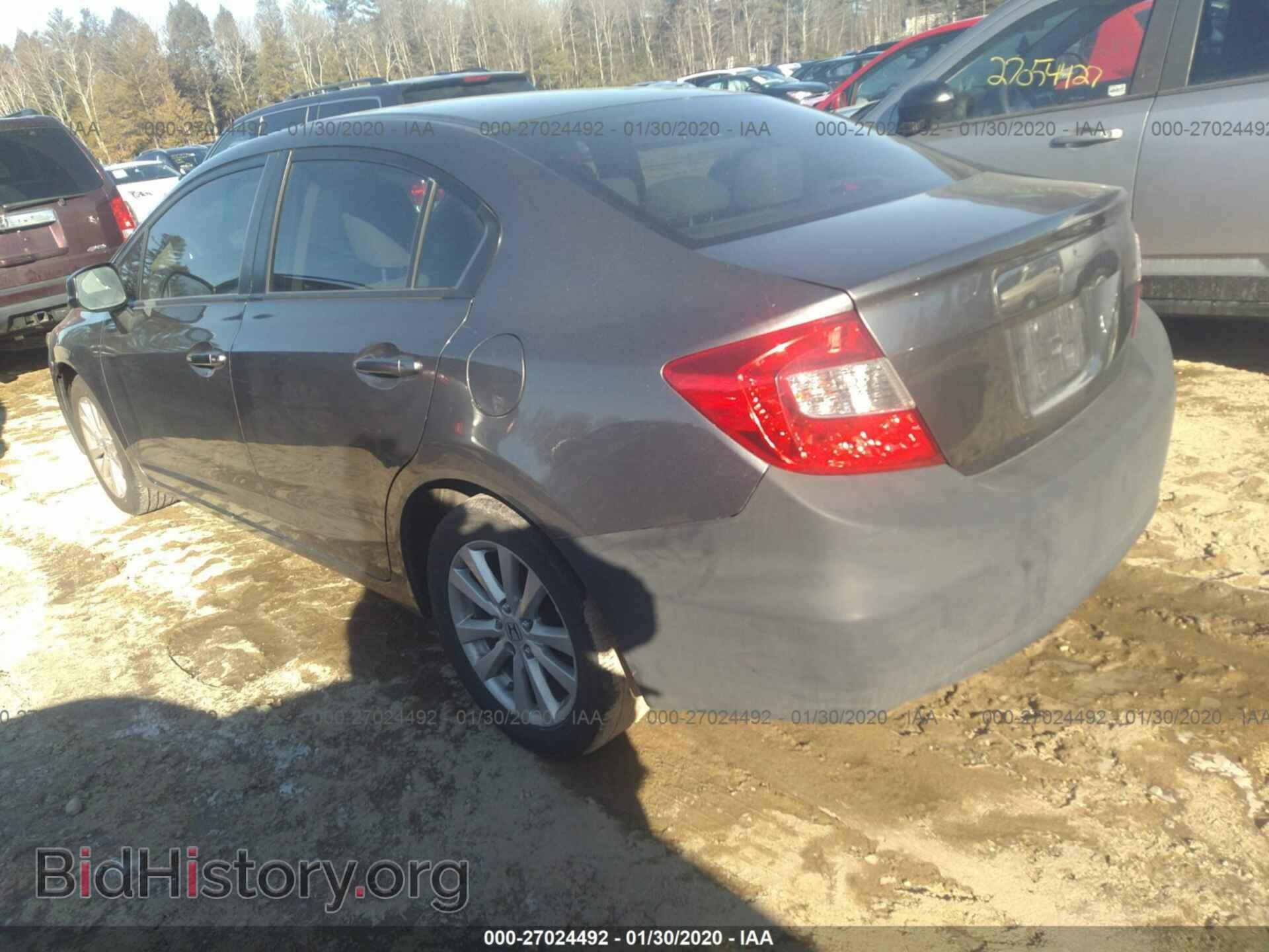 2012 HONDA CIVIC - VIN: 2HGFB2F86CH610273 - Photo 3
