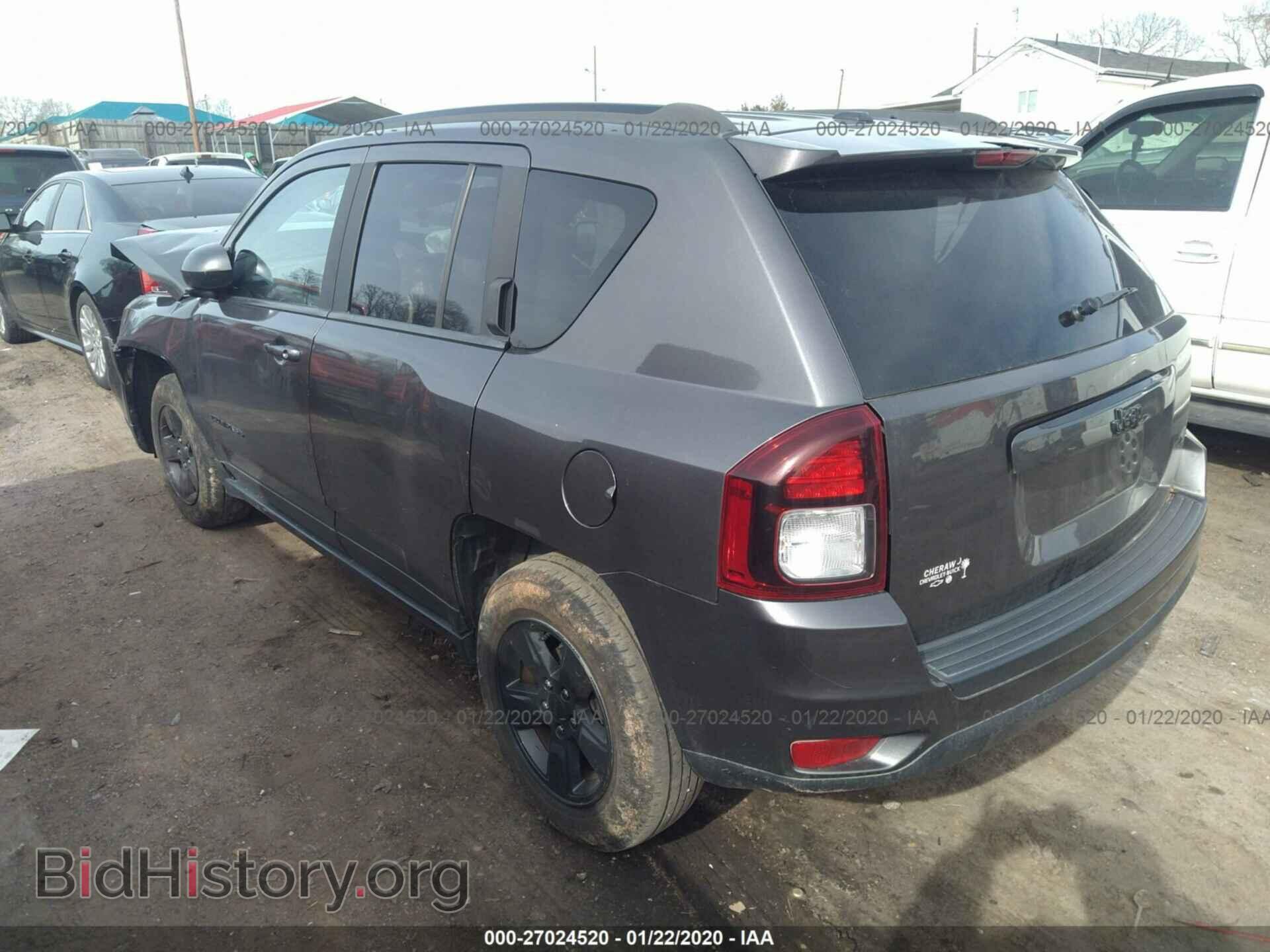 2016 JEEP COMPASS - VIN: 1C4NJCEA8GD666242 - Фото 3