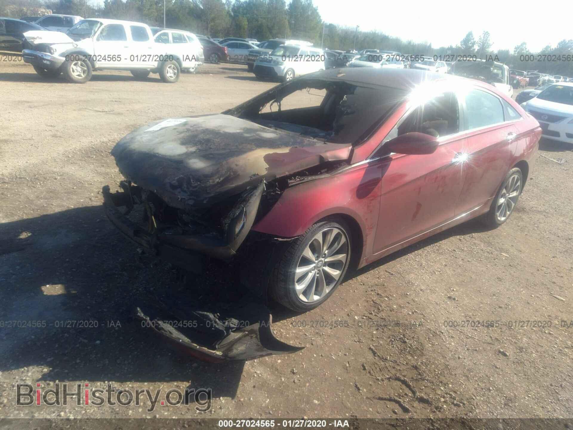 2012 HYUNDAI SONATA - VIN: 5NPEC4AC2CH335801 - Фото 2