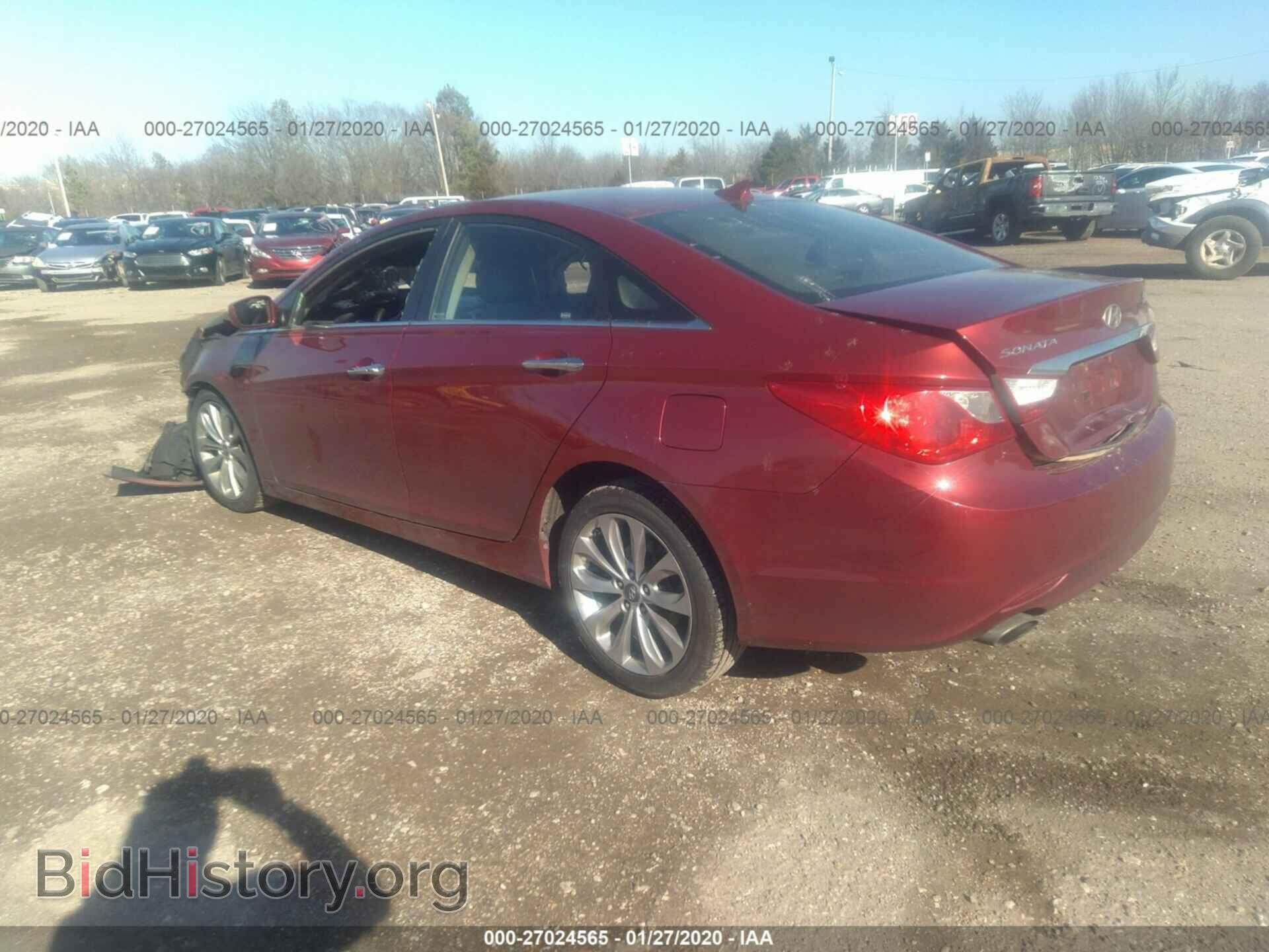 2012 HYUNDAI SONATA - VIN: 5NPEC4AC2CH335801 - Фото 3