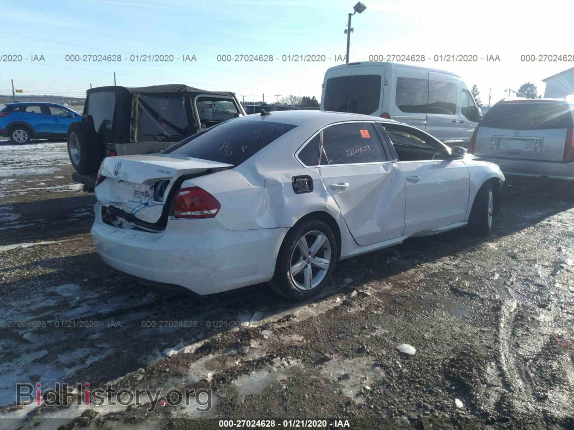 2014 VOLKSWAGEN PASSAT - VIN: 1VWBS7A33EC030892 - Фото 4