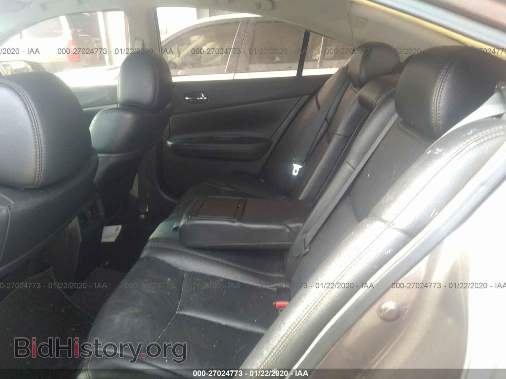 2012 NISSAN MAXIMA - VIN: 1N4AA5AP1CC869340 - Фото 8