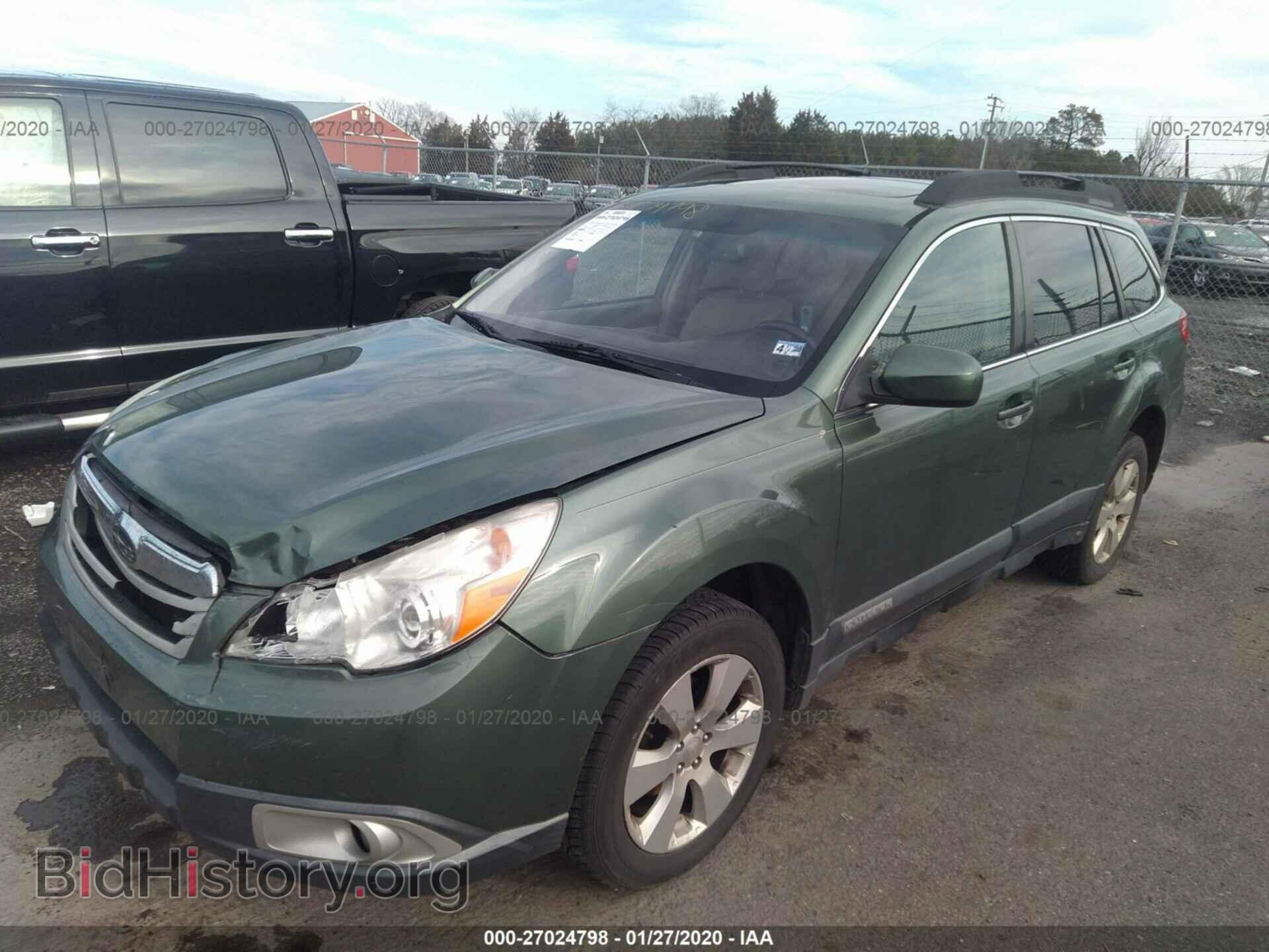 2011 SUBARU OUTBACK - VIN: 4S4BRBGC9B3335314 - Фото 2