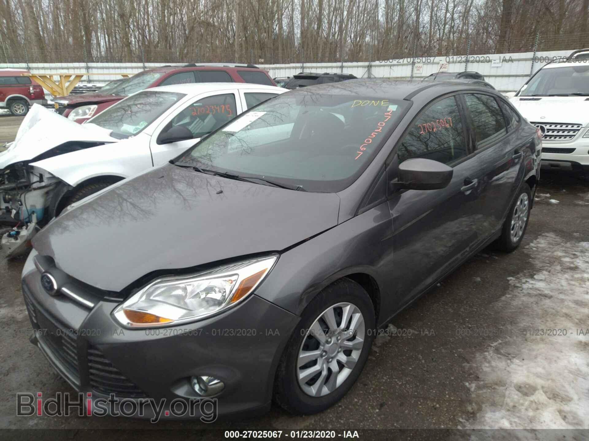 2012 FORD FOCUS - VIN: 1FAHP3F2XCL414386 - Фото 2