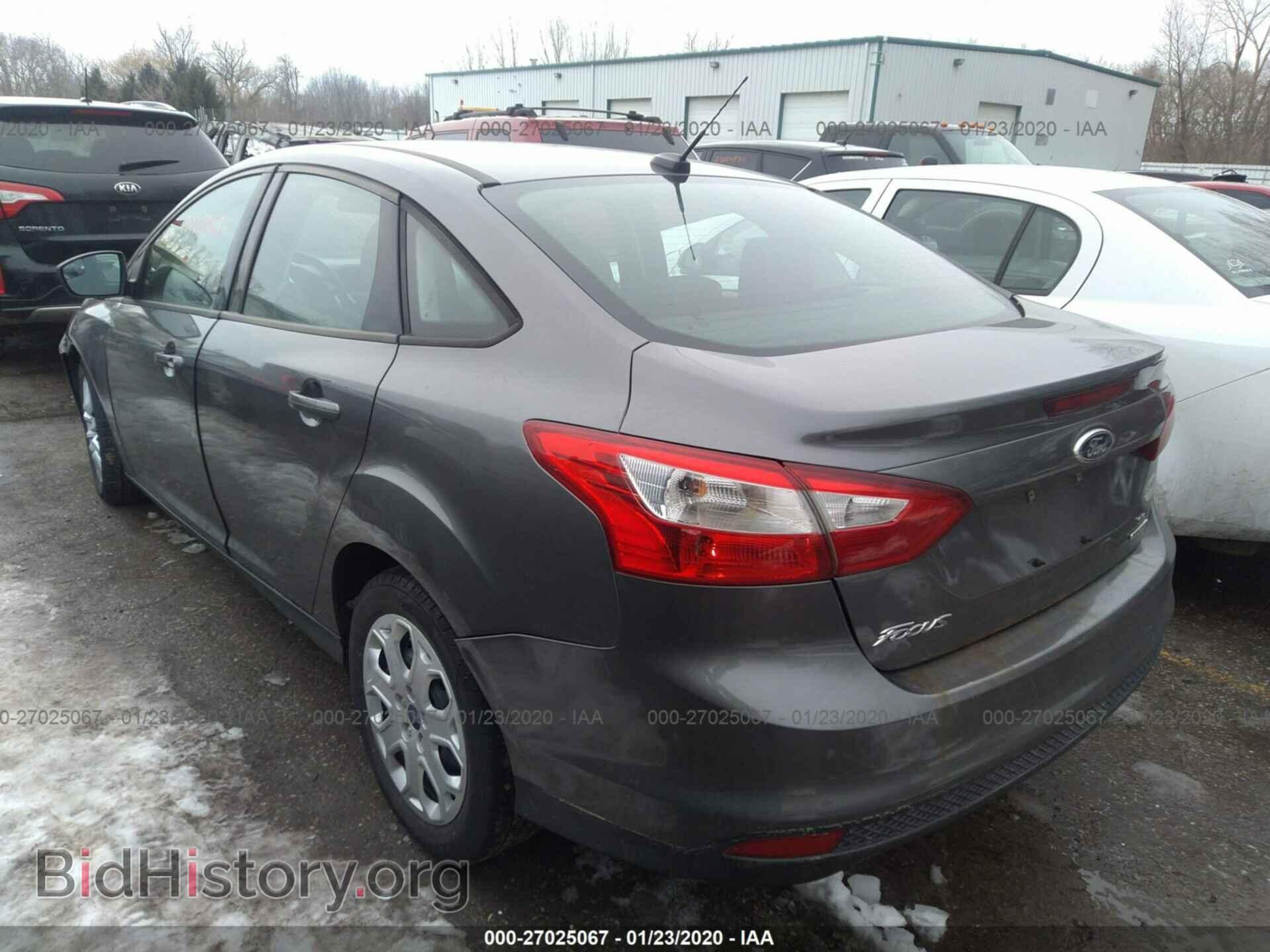 2012 FORD FOCUS - VIN: 1FAHP3F2XCL414386 - Фото 3