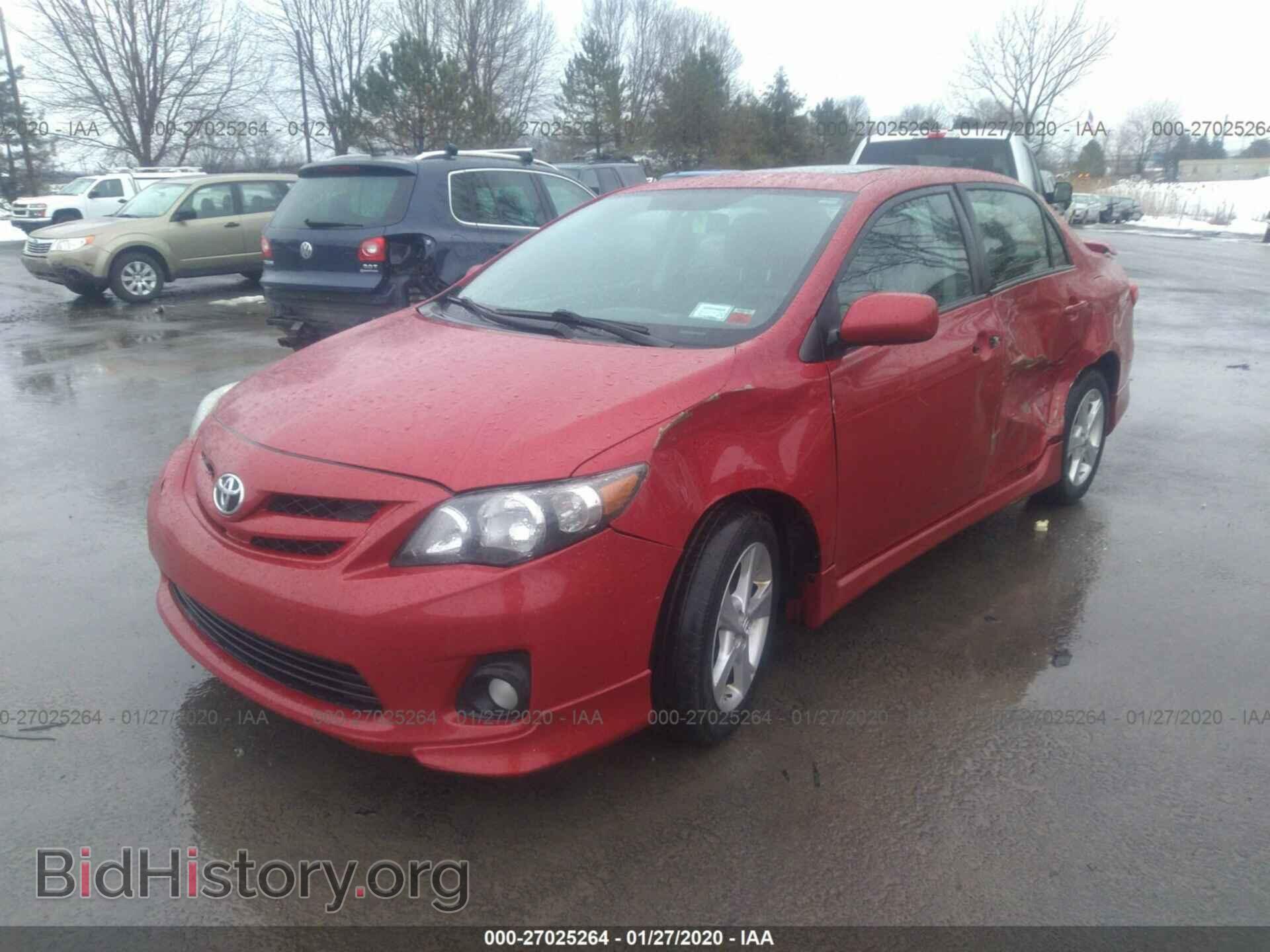 2011 TOYOTA COROLLA - VIN: 2T1BU4EE7BC705413 - Фото 2