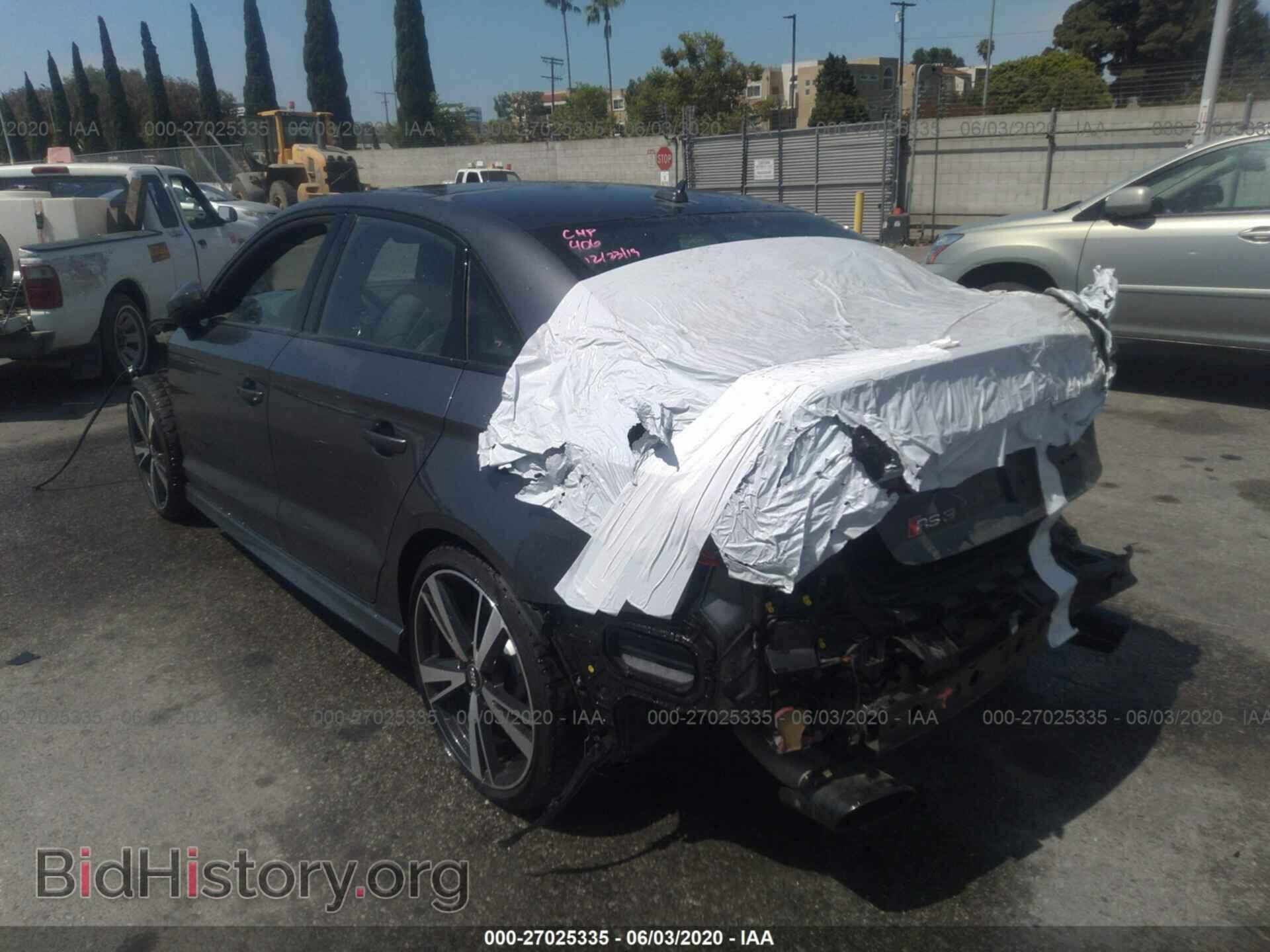 2018 AUDI RS3 - VIN: WUABWGFFXJ1906375 - Фото 3
