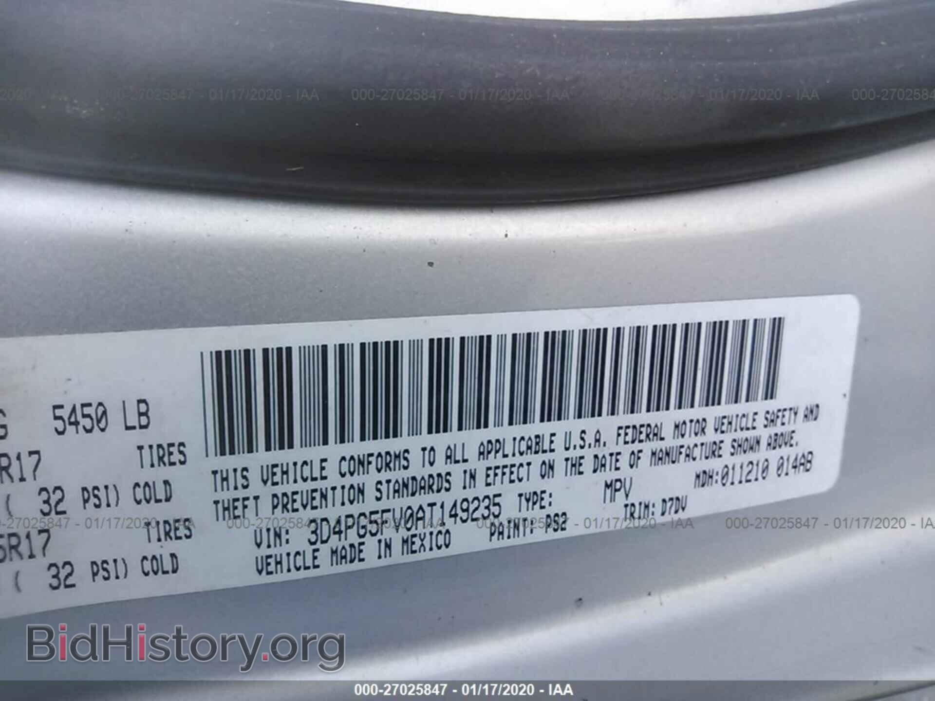 2010 DODGE JOURNEY - VIN: 3D4PG5FV0AT149235 - Photo 9