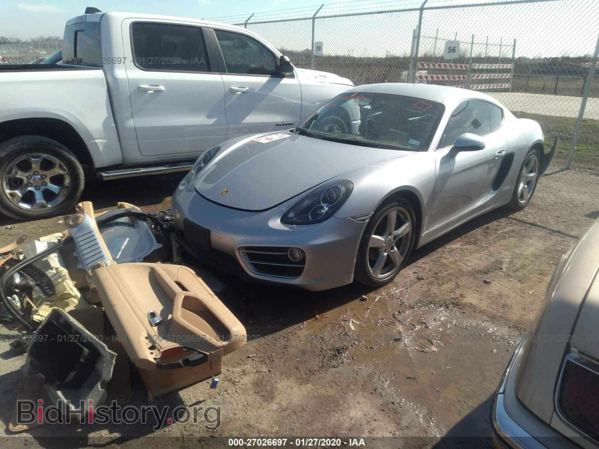 2014 PORSCHE CAYMAN - VIN: WP0AA2A88EK172225 - Фото 4