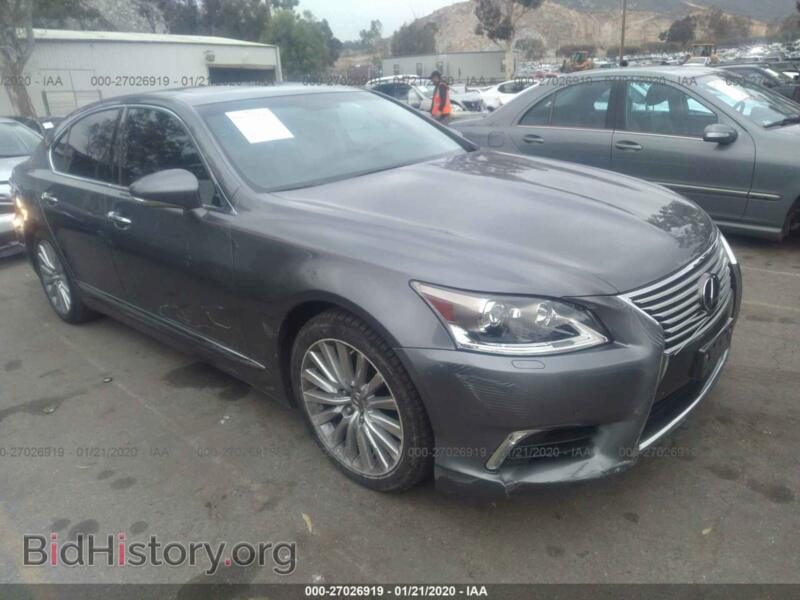2013 Lexus LS 460 (VIN JTHBL5EF9D5122664) — photo 1 of 11, IAAI, damage: left & right side