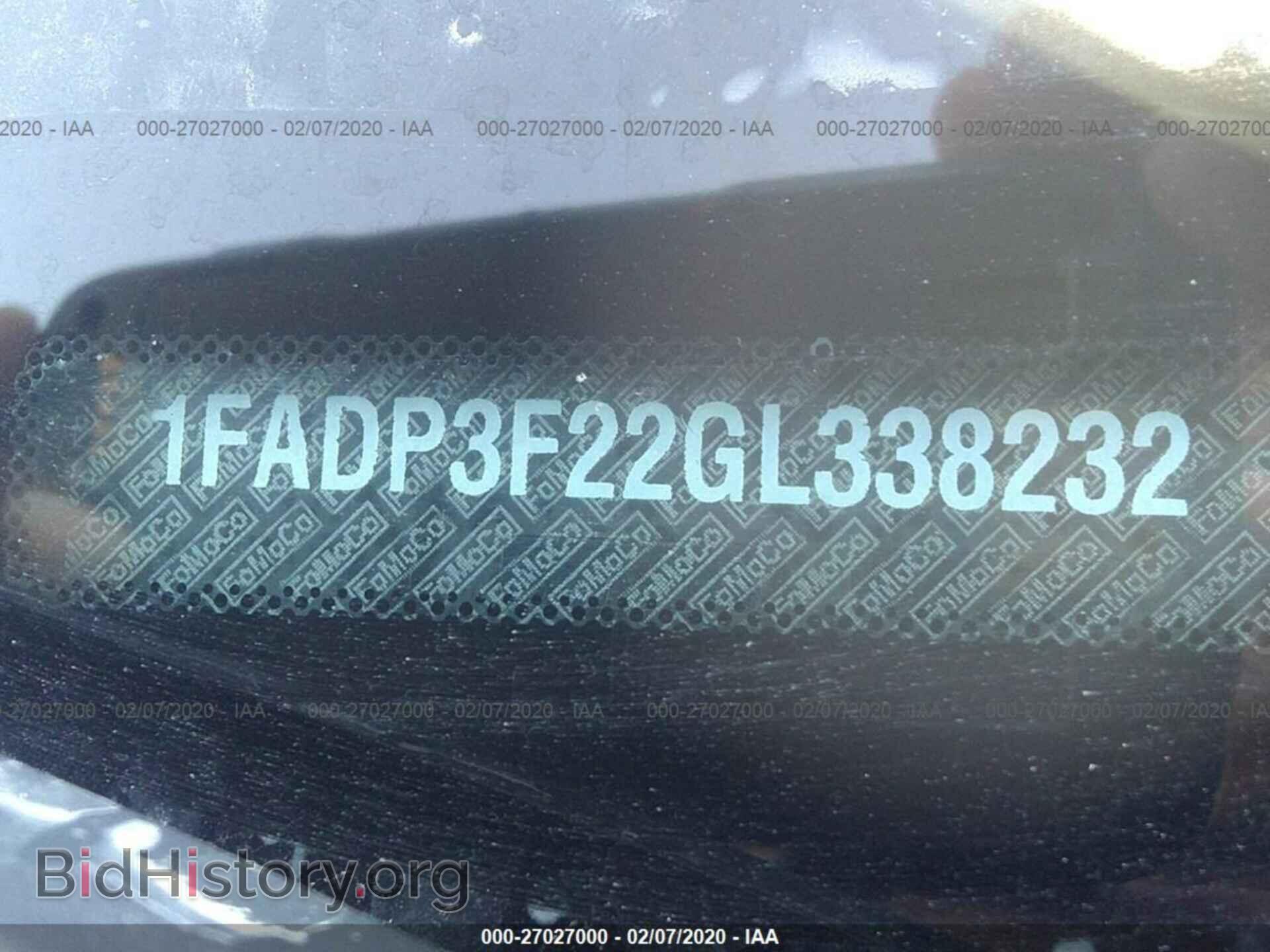 2016 FORD FOCUS - VIN: 1FADP3F22GL338232 - Фото 9