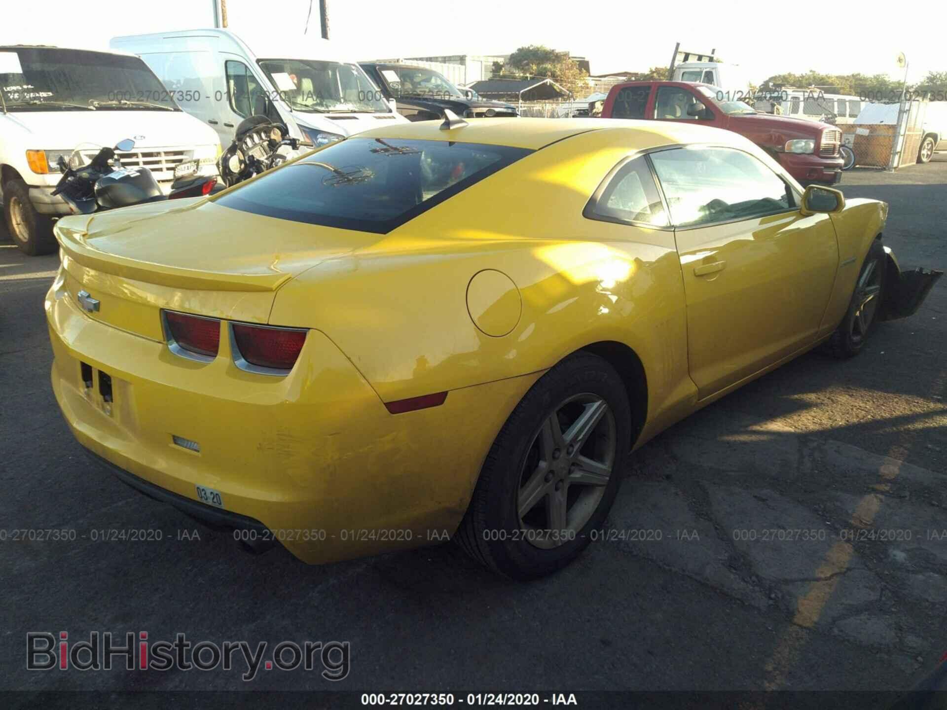2012 CHEVROLET CAMARO - VIN: 2G1FB1E34C9131223 - Фото 4
