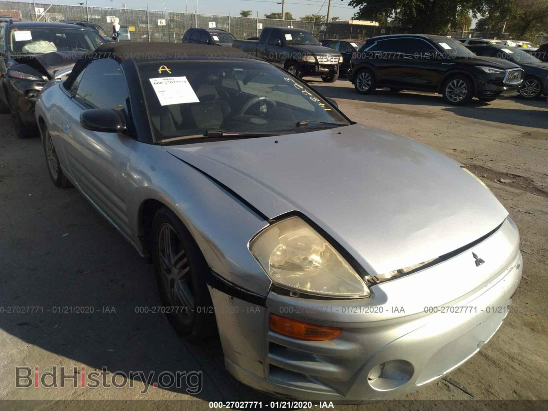 2003 MITSUBISHI ECLIPSE - VIN: 4A3AE55H43E148223 - Фото 6
