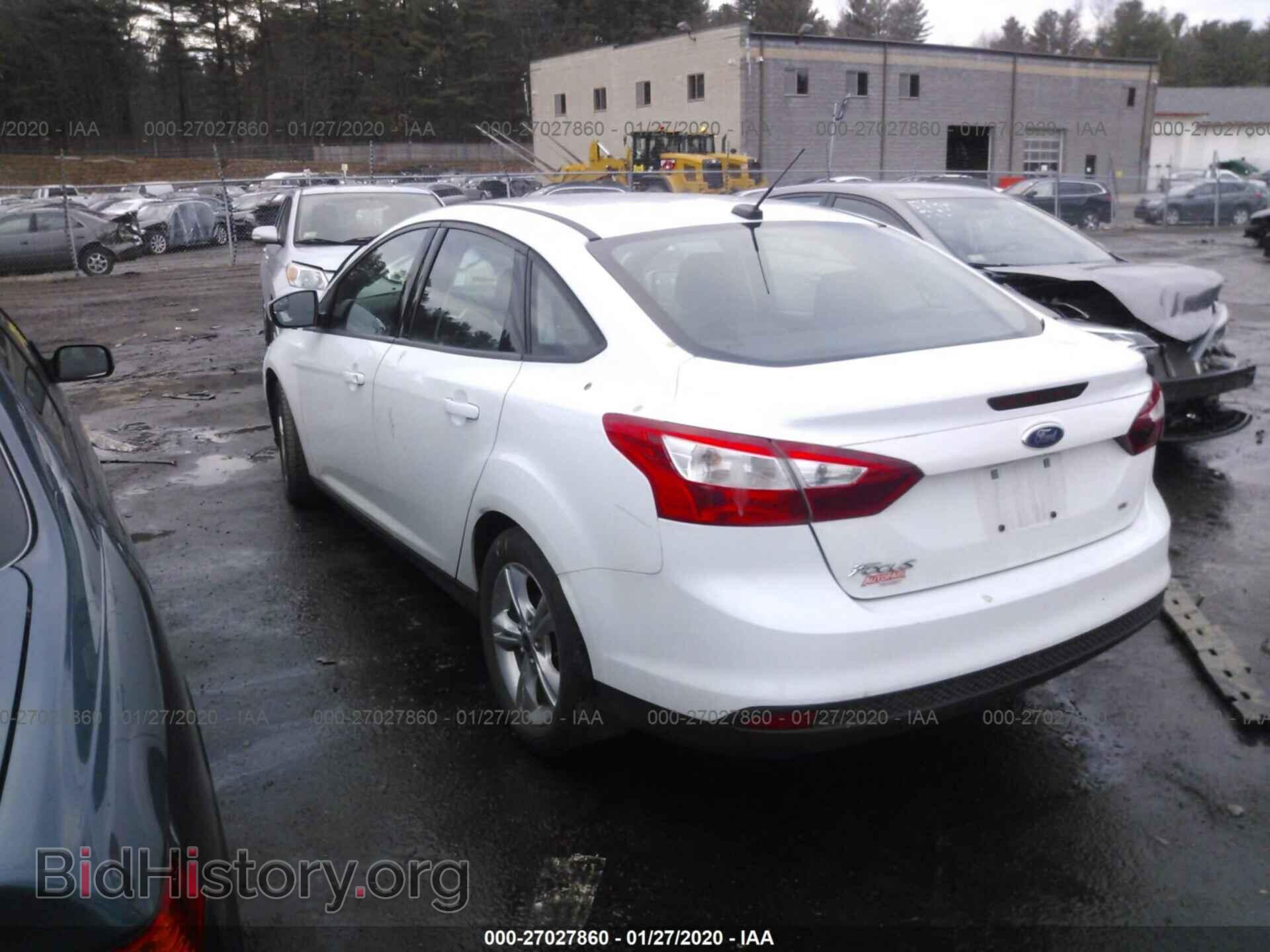 2014 FORD FOCUS - VIN: 1FADP3F26EL344130 - Фото 3