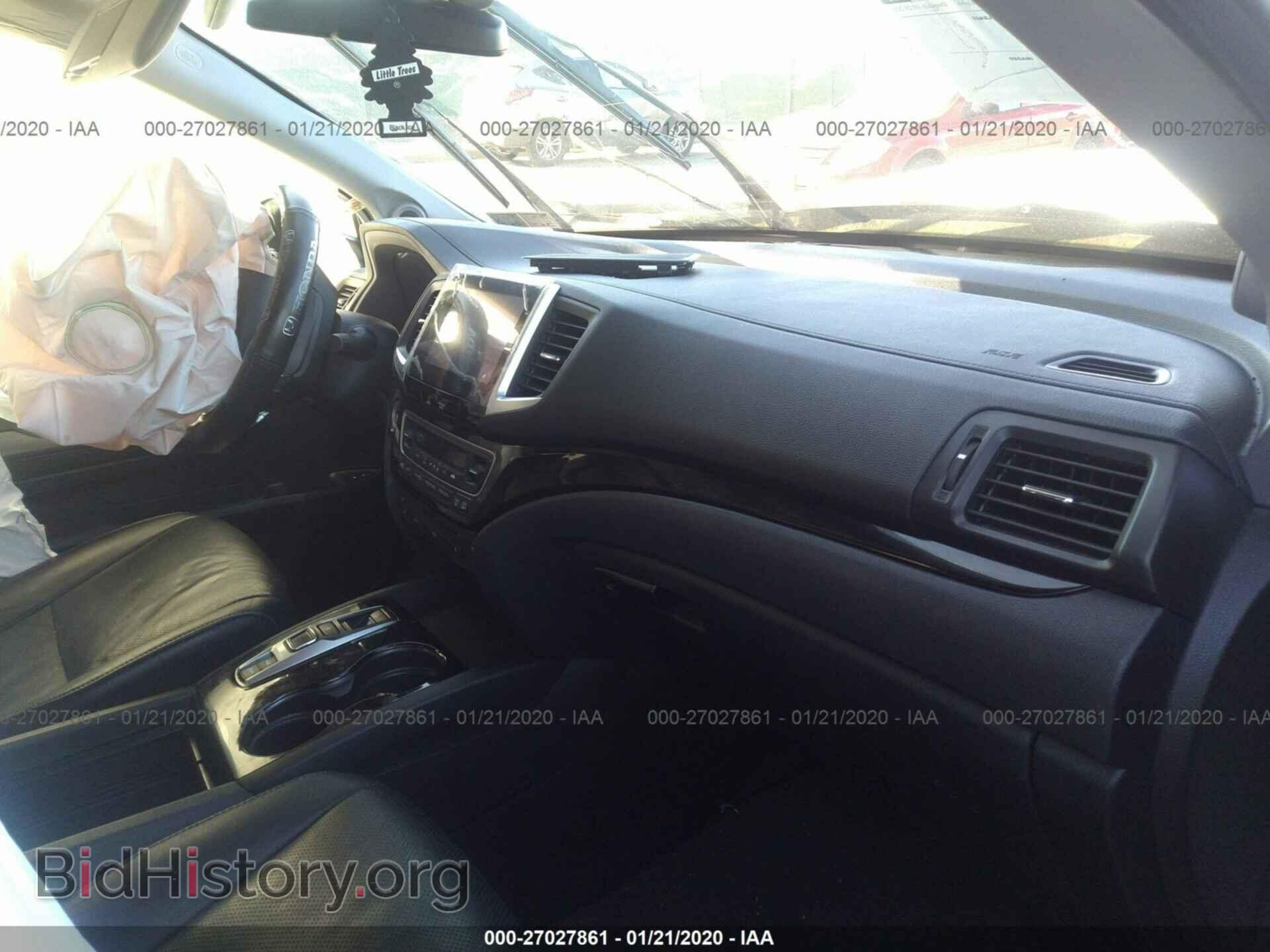 2016 HONDA PILOT - VIN: 5FNYF6H09GB124255 - Фото 5