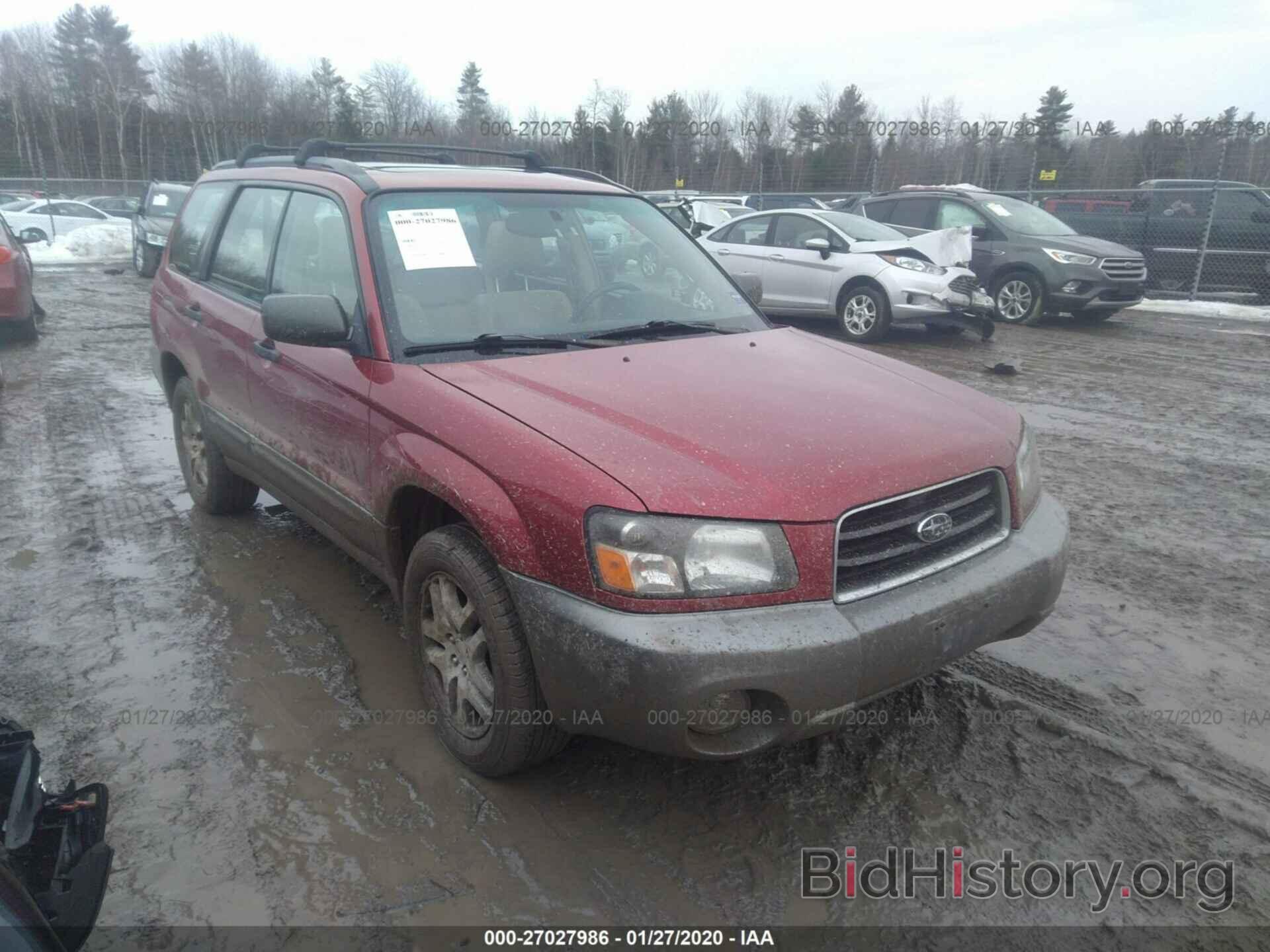 Photo JF1SG67685H718802 - SUBARU FORESTER 2005