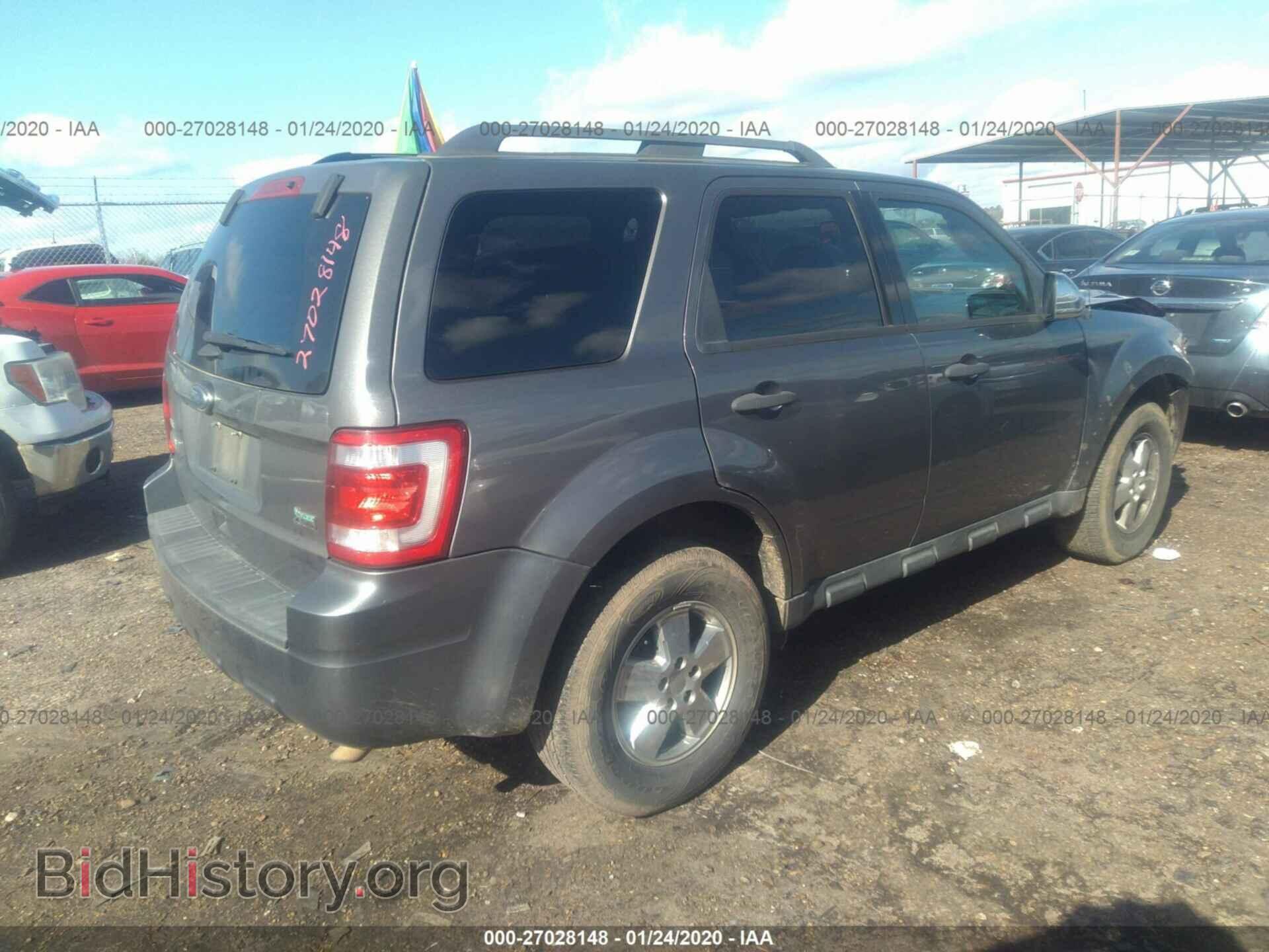 2011 FORD ESCAPE - VIN: 1FMCU0DG4BKC52524 - Фото 4
