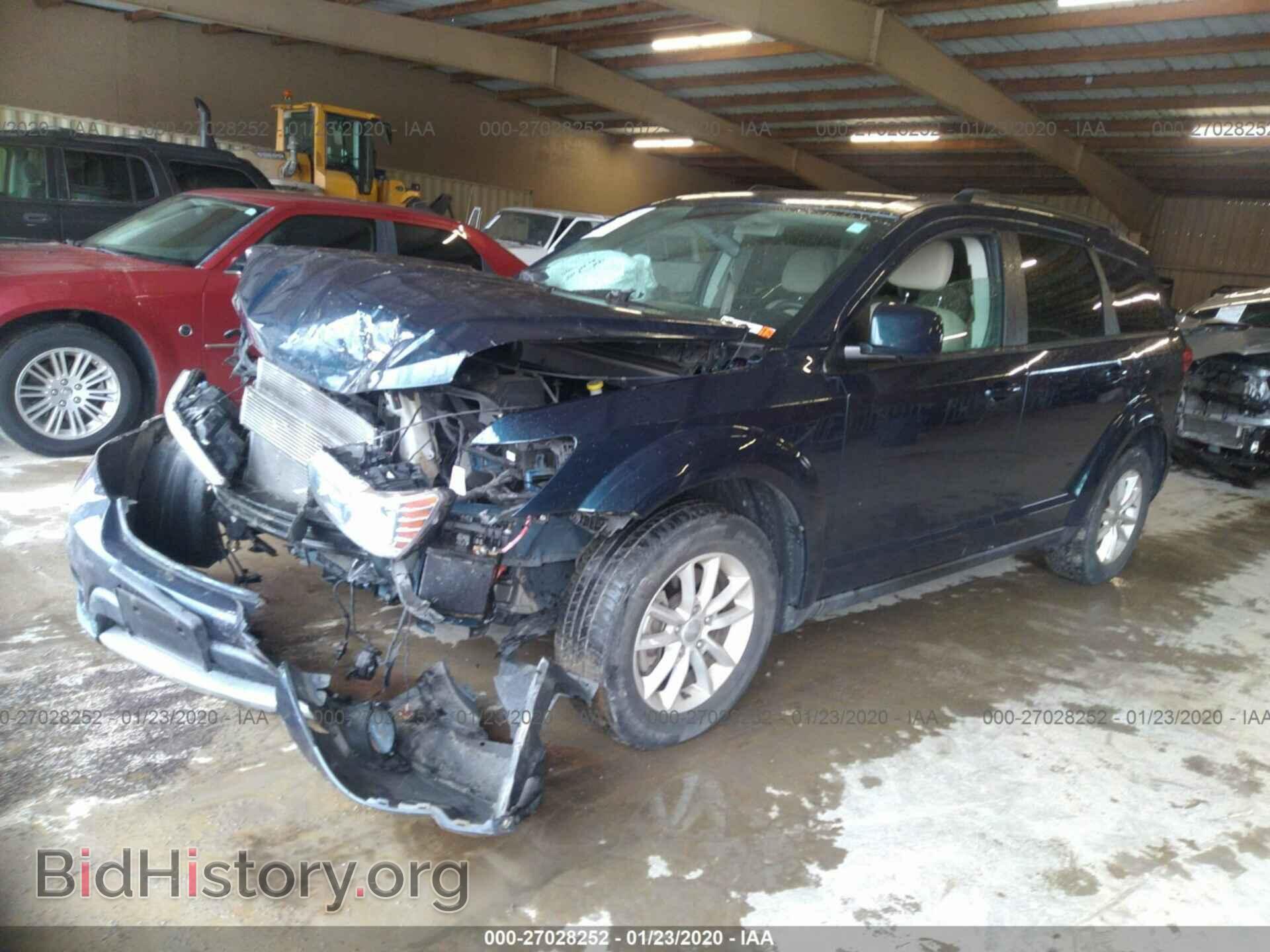 2013 DODGE JOURNEY - VIN: 3C4PDCBB1DT722380 - Фото 2