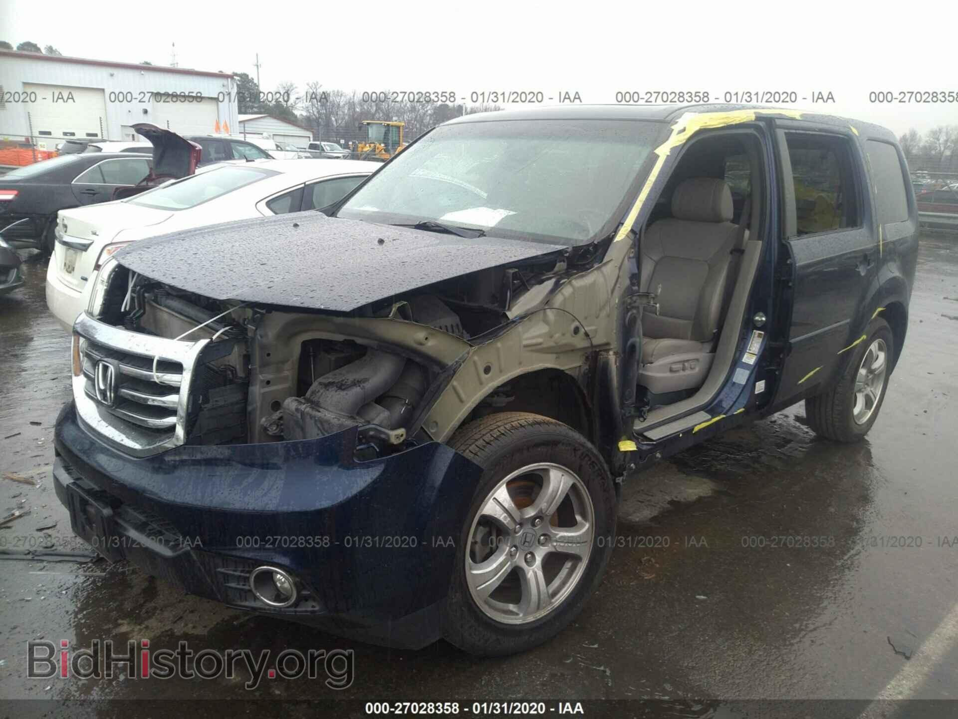 2013 HONDA PILOT - VIN: 5FNYF4H63DB005234 - Photo 2
