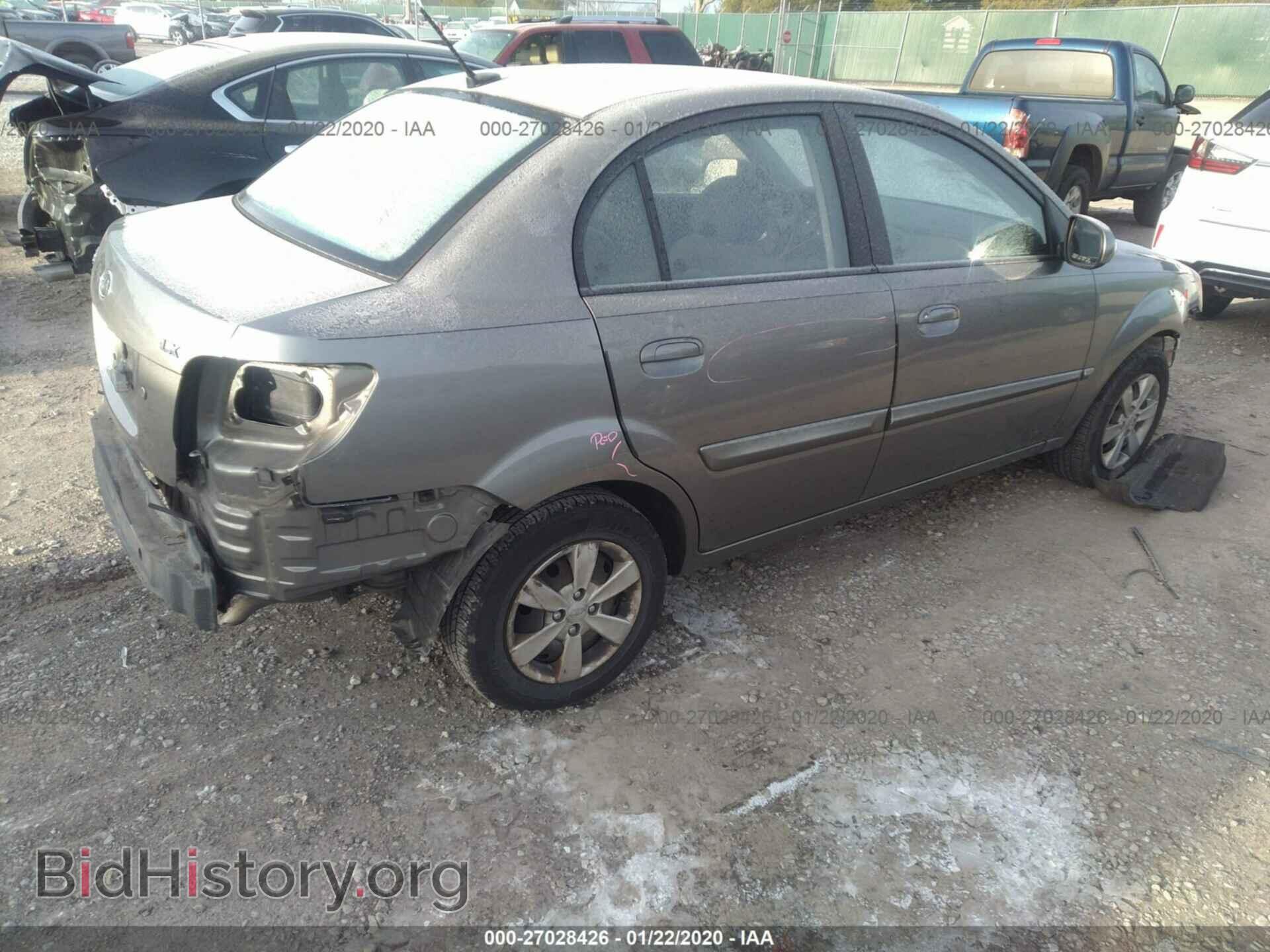 2011 KIA RIO - VIN: KNADH4A31B6750384 - Фото 4