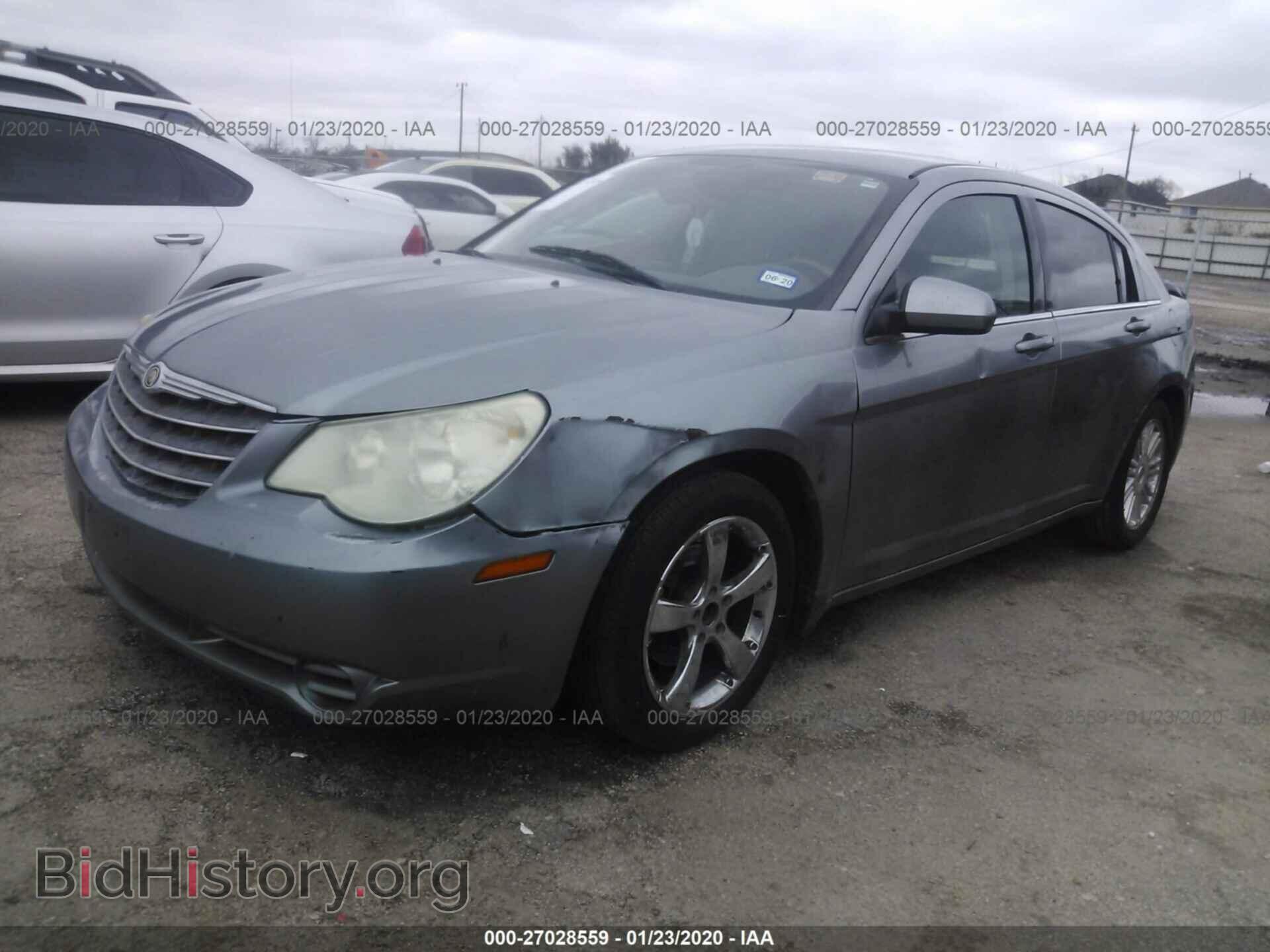 2007 CHRYSLER SEBRING - VIN: 1C3LC56K57N669618 - Фото 2