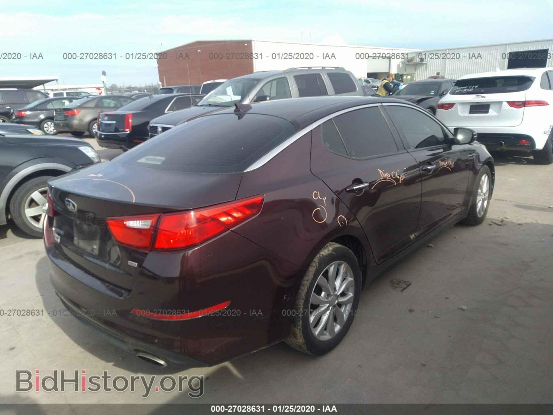 2014 KIA OPTIMA - VIN: 5XXGM4A75EG307370 - Фото 4