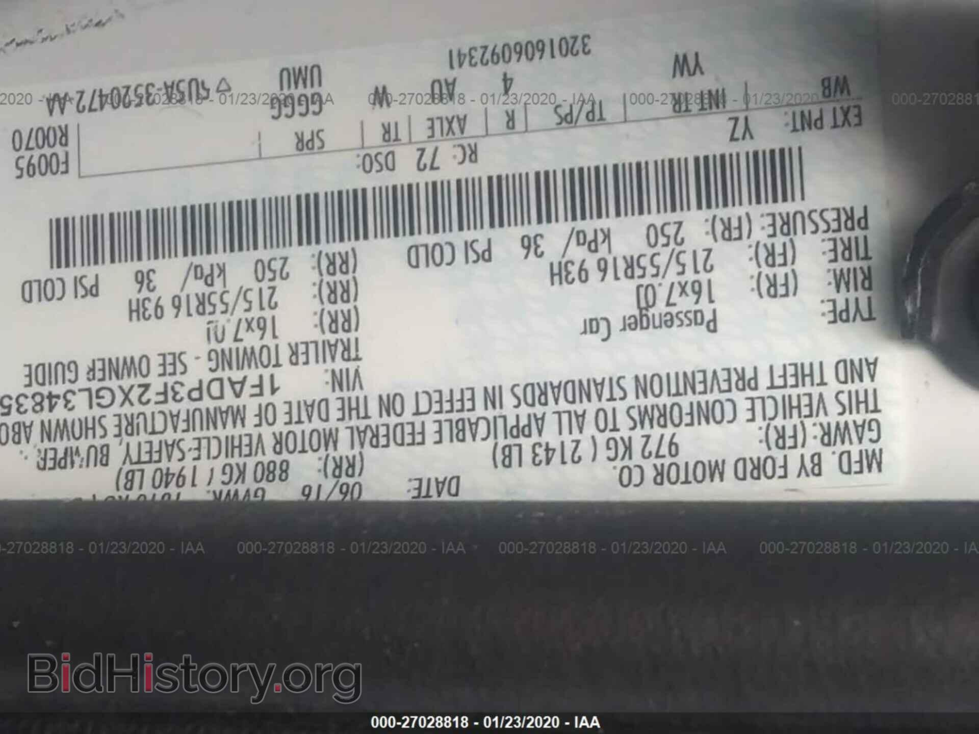 2016 FORD FOCUS - VIN: 1FADP3F2XGL348359 - Фото 9