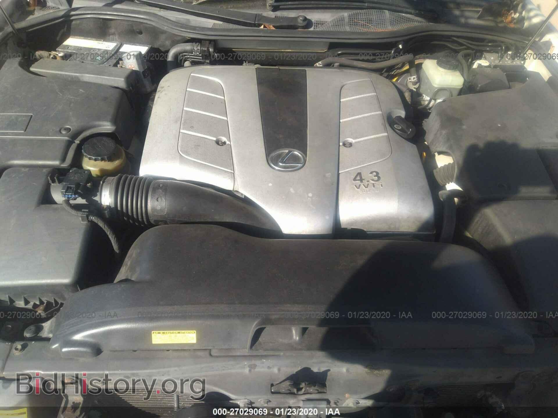 2002 LEXUS LS - VIN: JTHBN30F920091464 - Фото 10