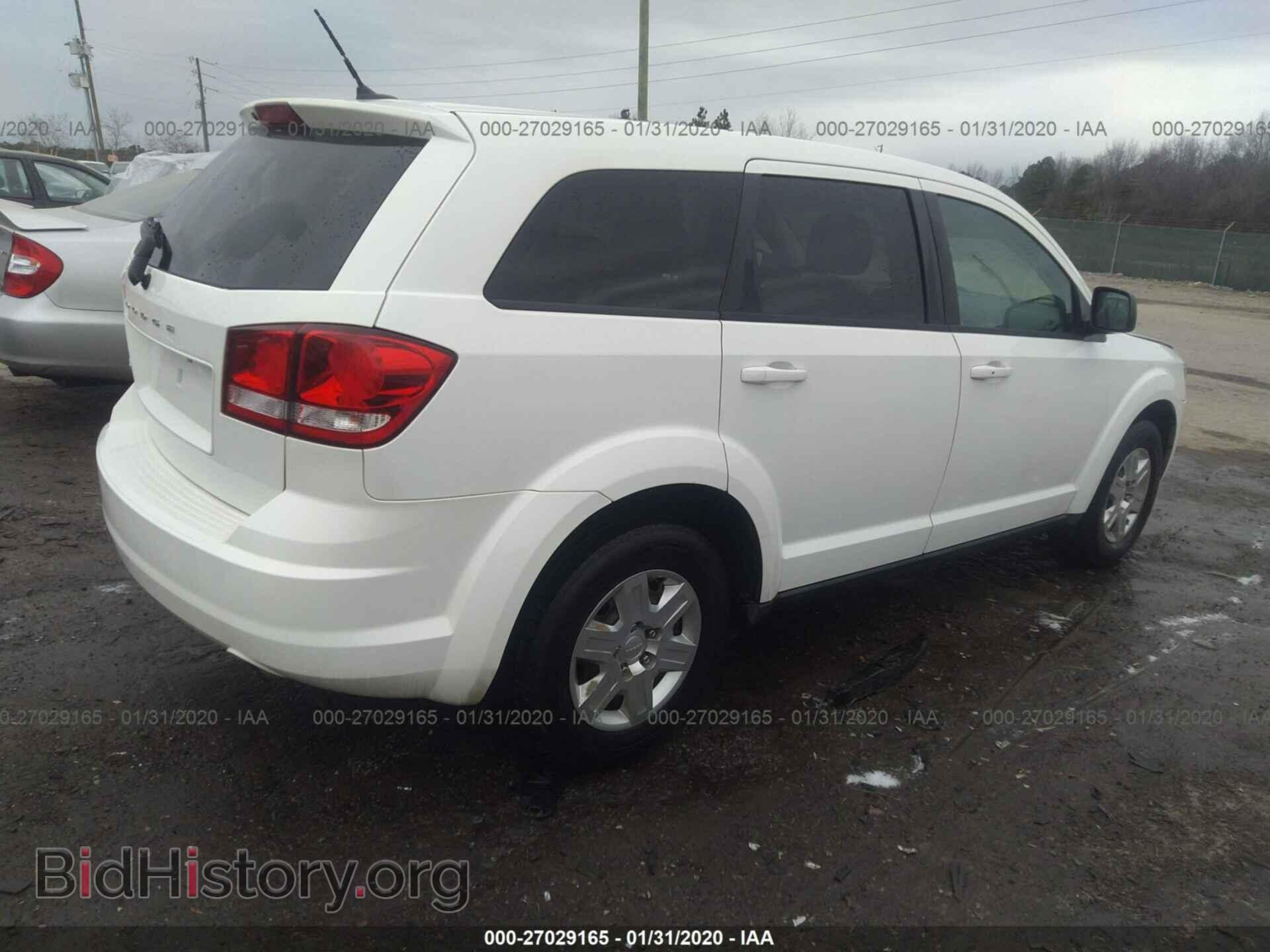 2012 DODGE JOURNEY - VIN: 3C4PDCAB4CT141620 - Фото 4
