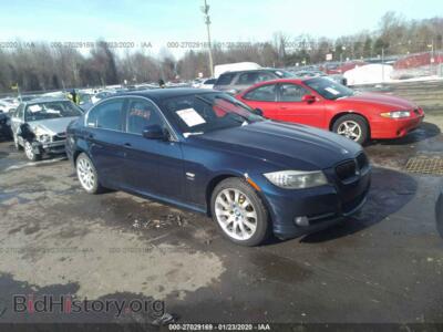 2011 BMW 335 XI, blue — VIN WBAPL5C58BA742957, IAAI