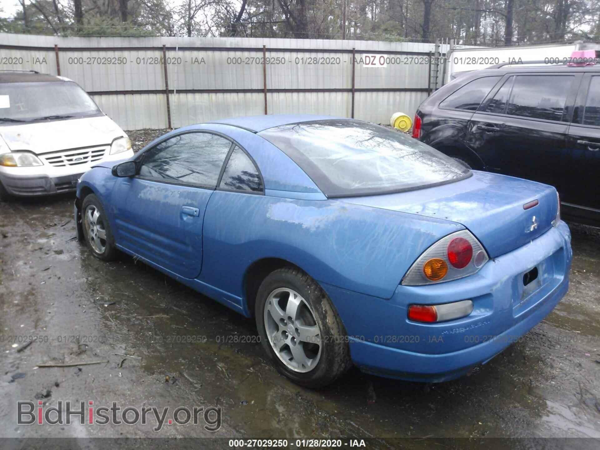 2003 MITSUBISHI ECLIPSE - VIN: 4A3AC44G73E005873 - Фото 3