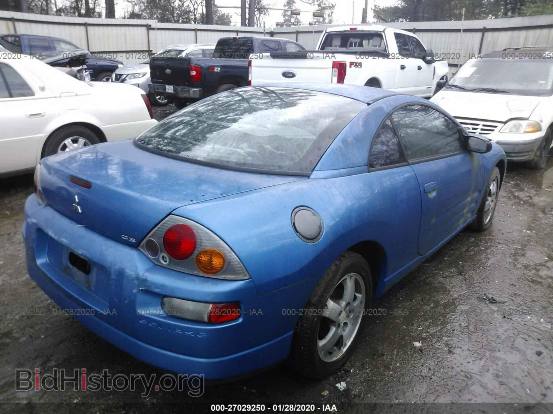 2003 MITSUBISHI ECLIPSE - VIN: 4A3AC44G73E005873 - Фото 4