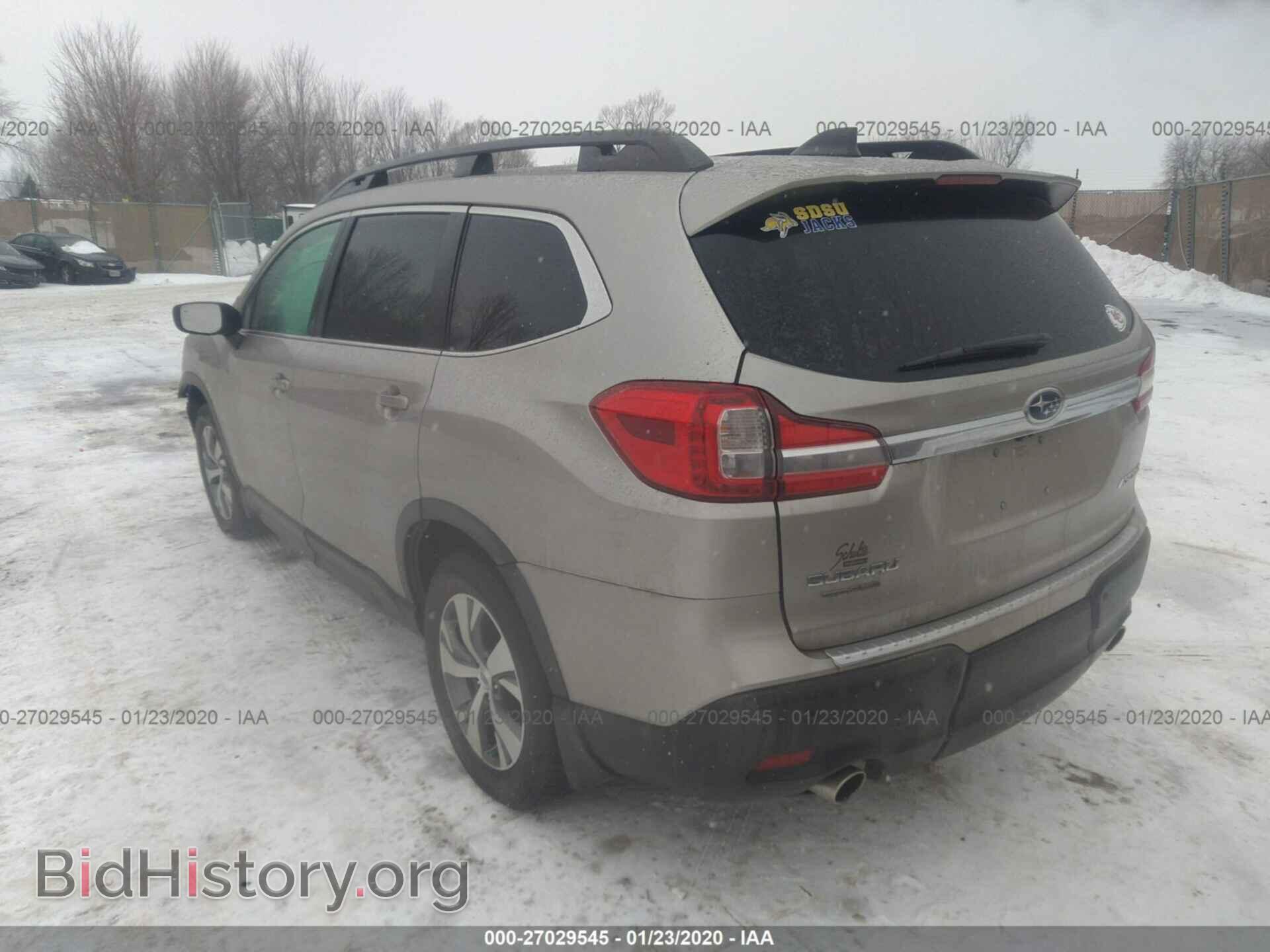 2019 SUBARU ASCENT - VIN: 4S4WMAFD9K3425597 - Фото 3