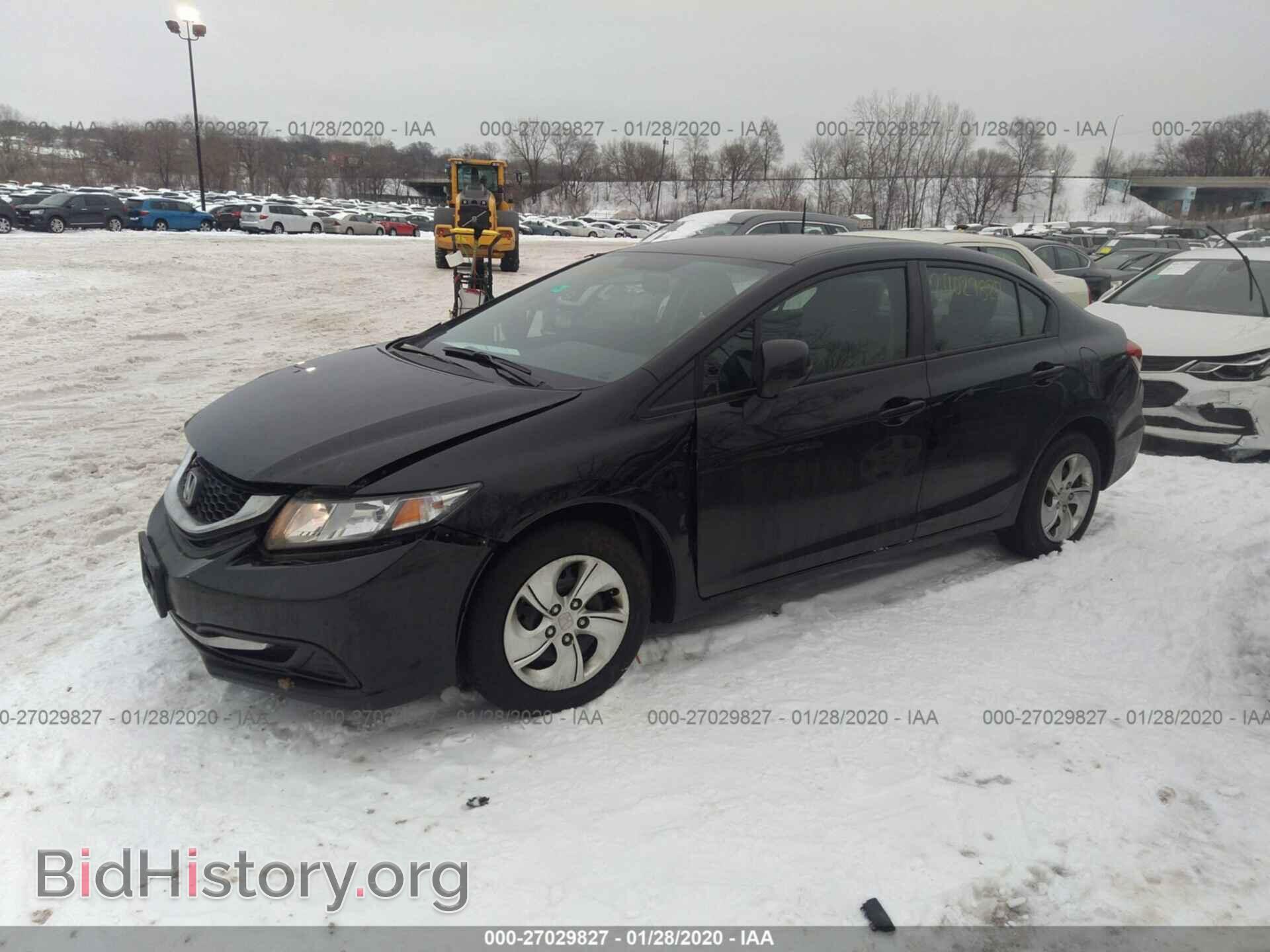 2013 HONDA CIVIC - VIN: 19XFB2F56DE095616 - Фото 2