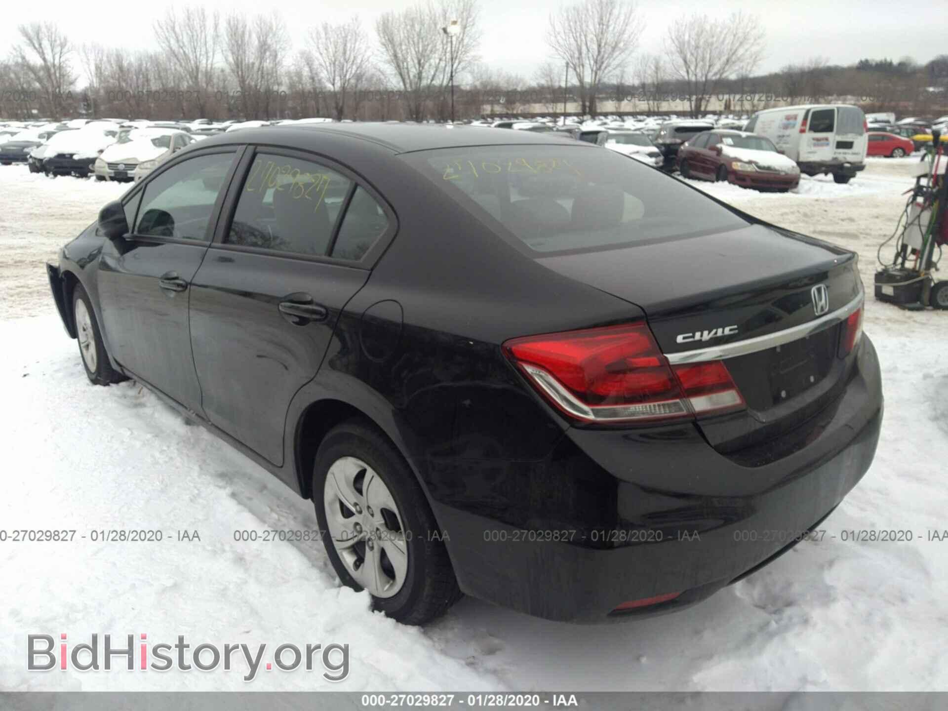 2013 HONDA CIVIC - VIN: 19XFB2F56DE095616 - Фото 3