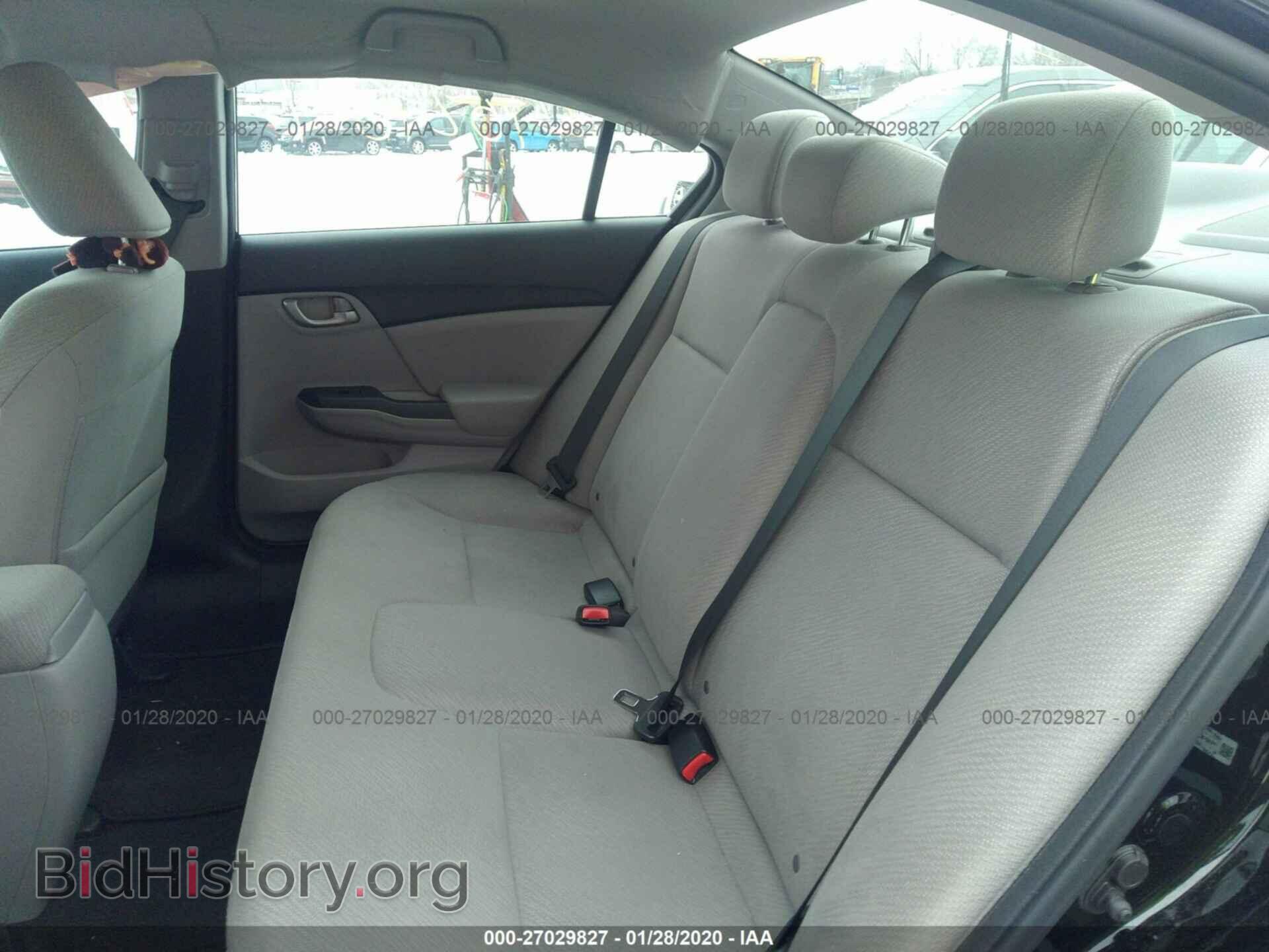 2013 HONDA CIVIC - VIN: 19XFB2F56DE095616 - Фото 8