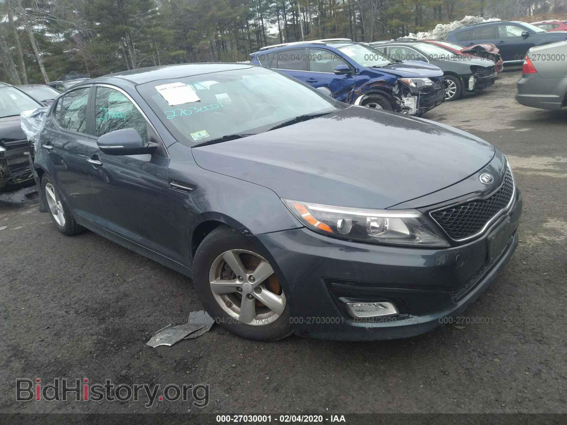 Фотография KNAGM4A70F5544075 - KIA OPTIMA 2015
