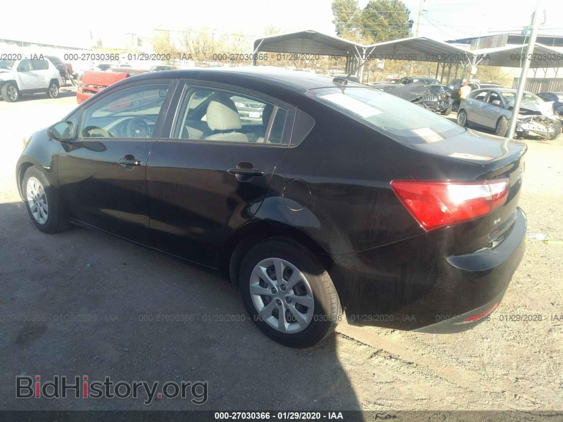 2014 KIA RIO - VIN: KNADM4A39E6347687 - Фото 3