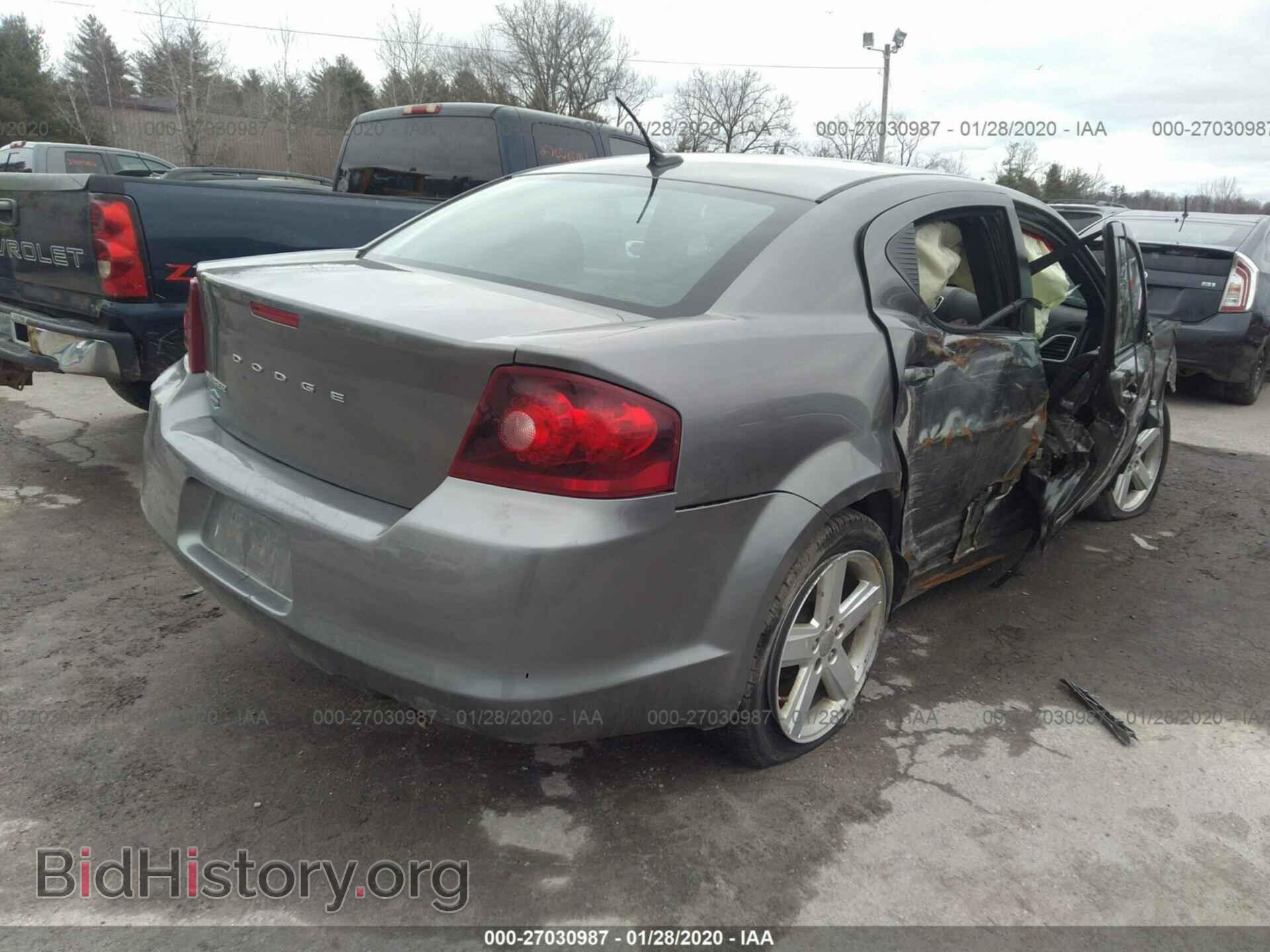 2013 DODGE AVENGER - VIN: 1C3CDZAB3DN718774 - Фото 4